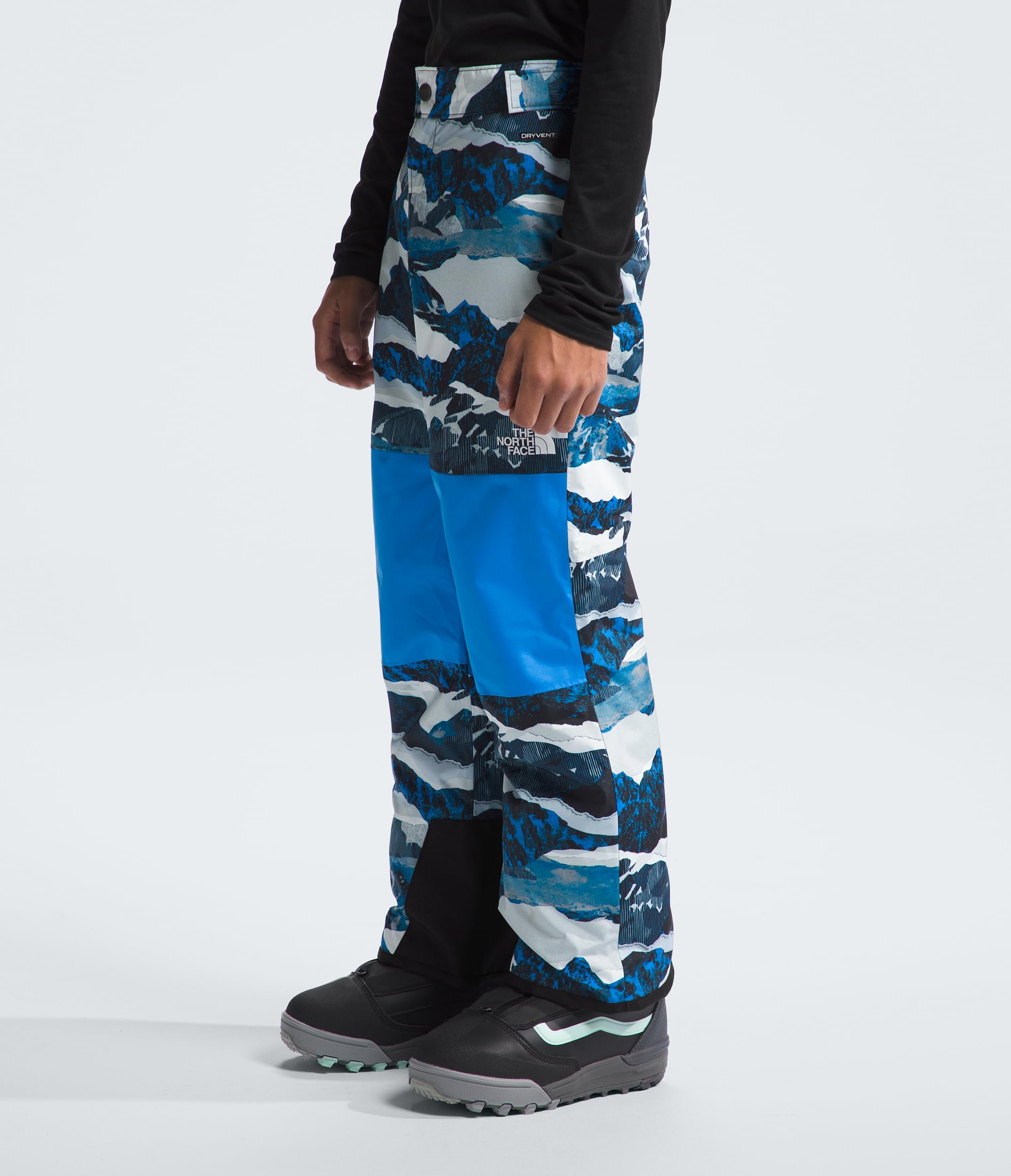 THE NORTH FACE Boys' Freedom Insulated Winter Snow Pants - Waterproof, Warm & Durable for Skiing, Snowboarding & Outdoor Adventures