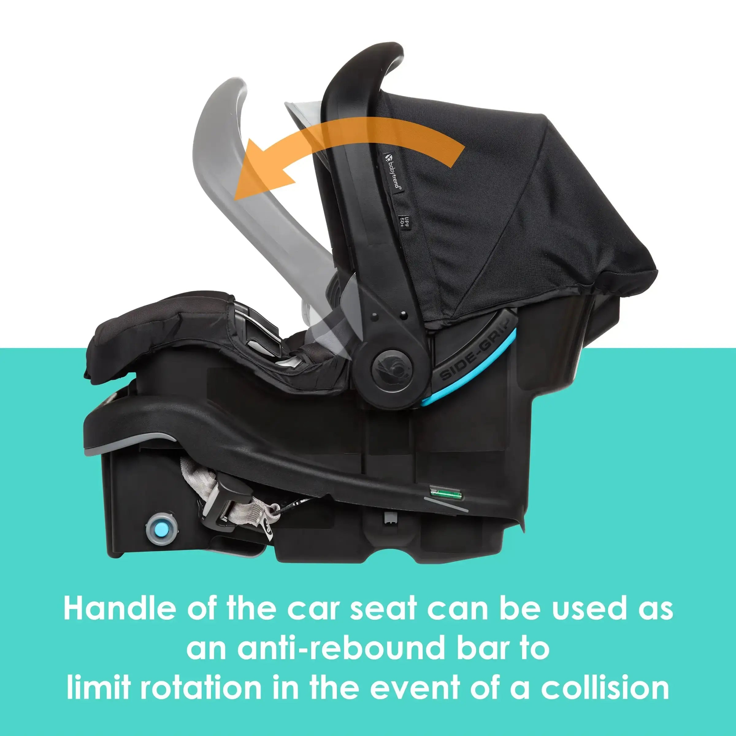 EZ Lift™ PRO Infant Car Seat - Lightweight & Safe Baby Carrier for Newborns to 35 lbs, Madrid Black (Target Exclusive) | Perfect for Travel, Shopping & Daily Commutes