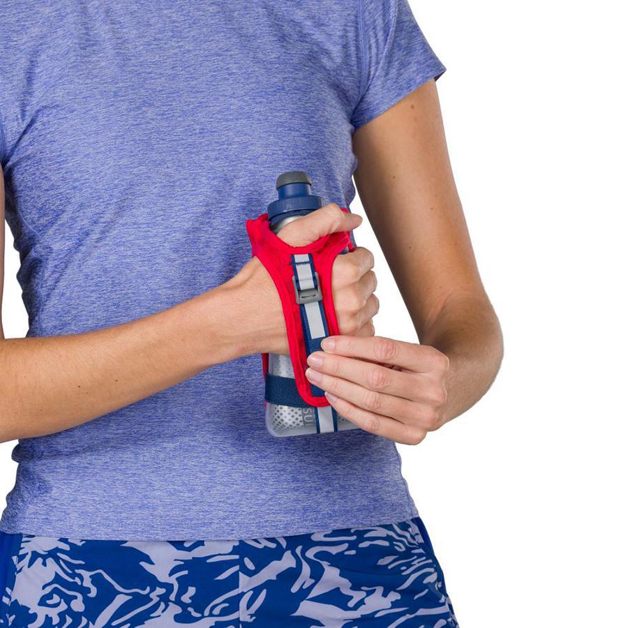QuickSqueeze Plus 12oz Insulated Handheld Water Bottle - Leakproof & Durable for Gym, Hiking, Travel & Outdoor Activities