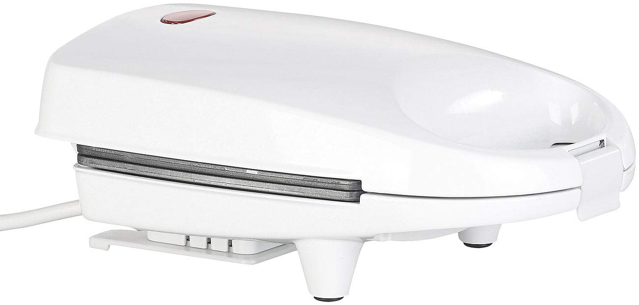 Rosenstein & Söhne 4-Cup Non-Stick Ice Cream Cone Waffle Maker - 520W Electric Waffle Cone Maker for Homemade Desserts, Party Treats & Ice Cream Shops