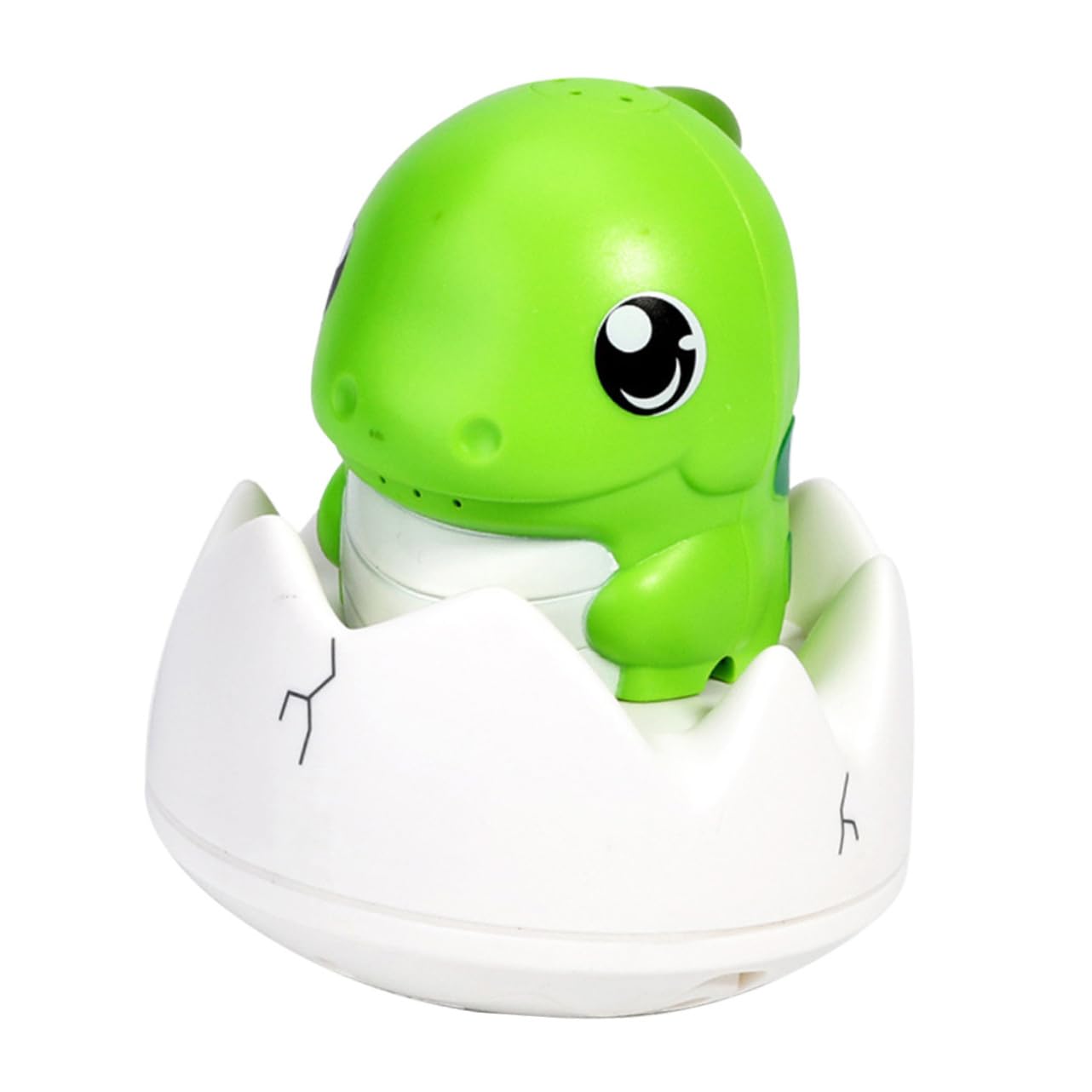 OKUMEYR Dinosaur Bath Toys for Kids - Light Up LED Bathtub Toys with 1200mAh Rechargeable Battery (Green) - Fun Bath Time & Pool Play for Toddlers & Children