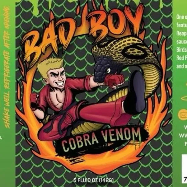 Bad Boy Cobra Venom - High-Performance Motorcycle Exhaust System for Harley, Honda & Yamaha - Upgrade Your Ride for Louder Sound & Better Performance - Perfect for Cruisers, Touring Bikes & Street Racing