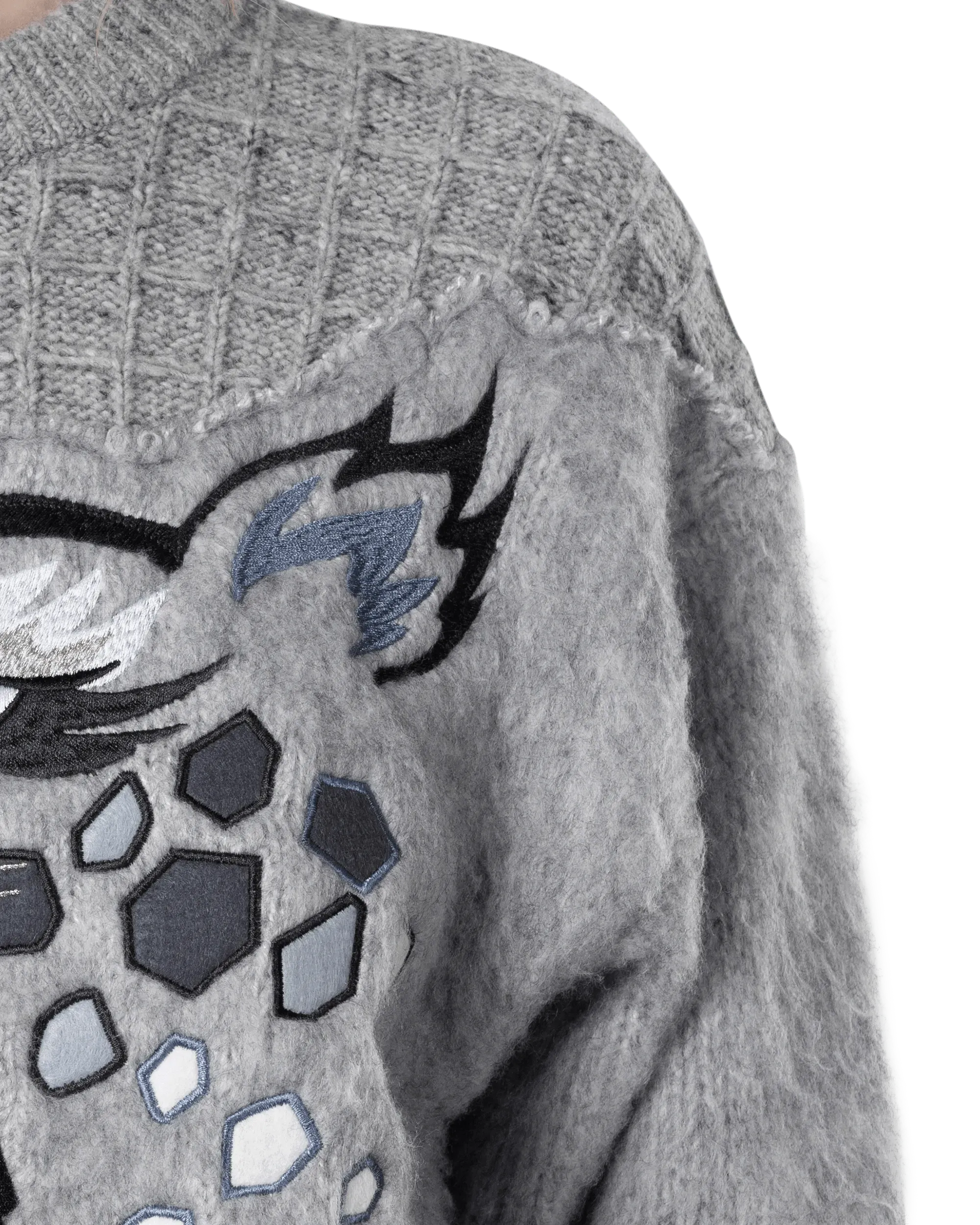 Kenzo x Kansai Yamamoto Embroidered Sweater - Stylish Designer Pullover for Women & Men | Perfect for Casual Wear, Street Fashion & Gift Giving