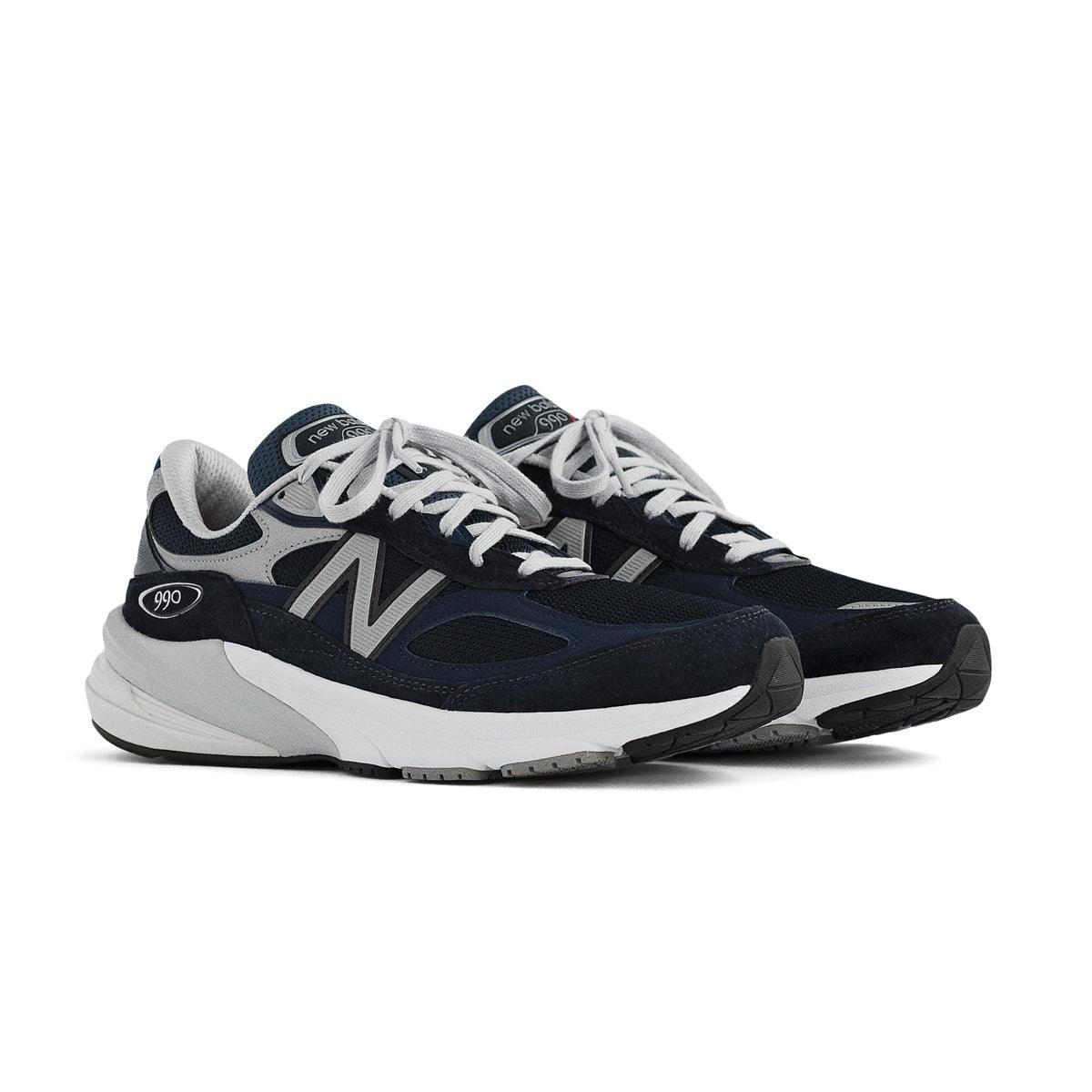 New Balance 990v6 Running Shoes for Men & Women - Navy Blue - Comfortable & Durable Sneakers for Walking, Jogging, and Everyday Wear in USA
