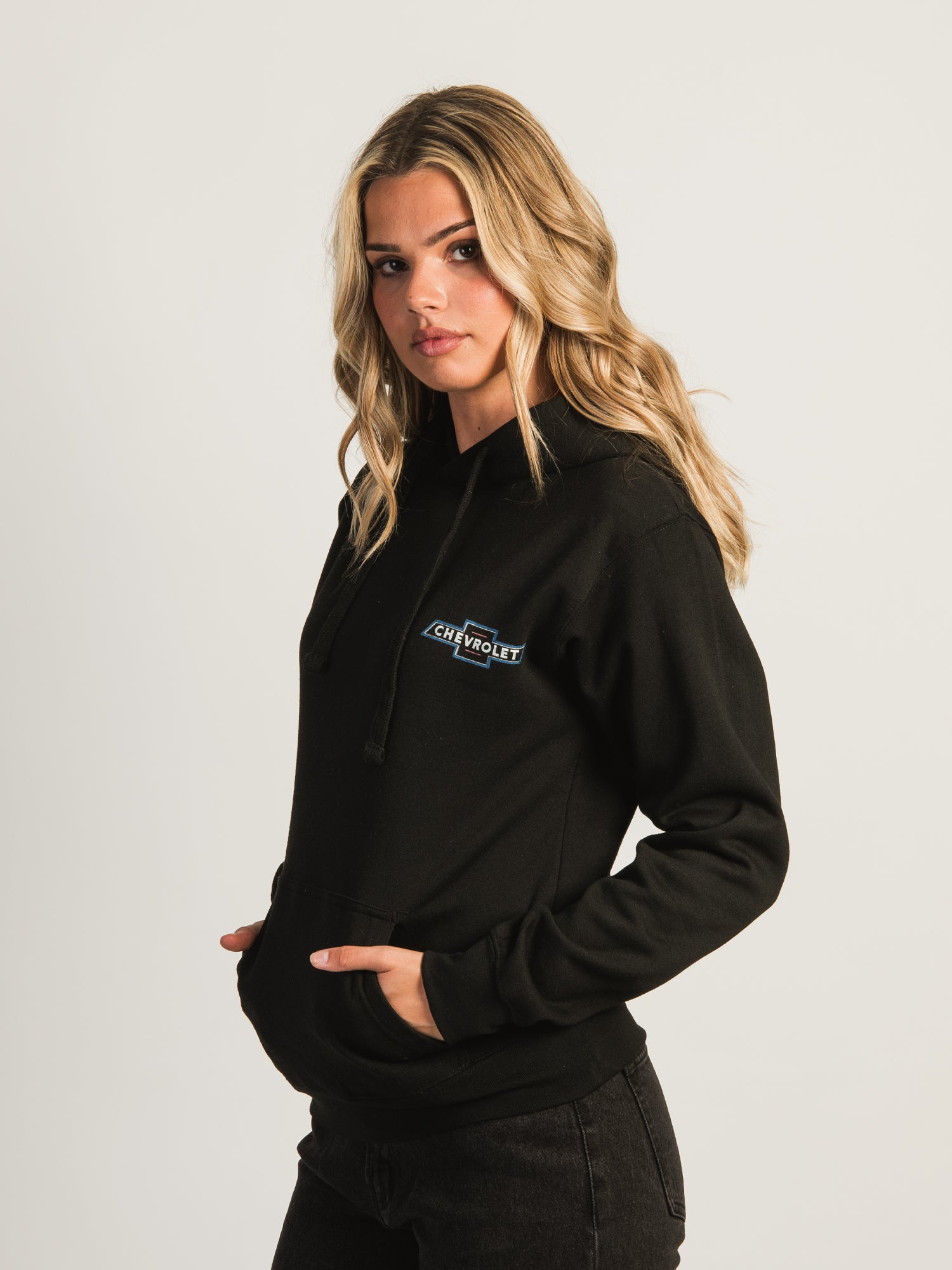 Chevy Eagle Pullover Hoodie for Men & Women - Soft Fleece Sweatshirt with Front Pocket - Perfect for Casual Wear, Outdoor Activities & Sports