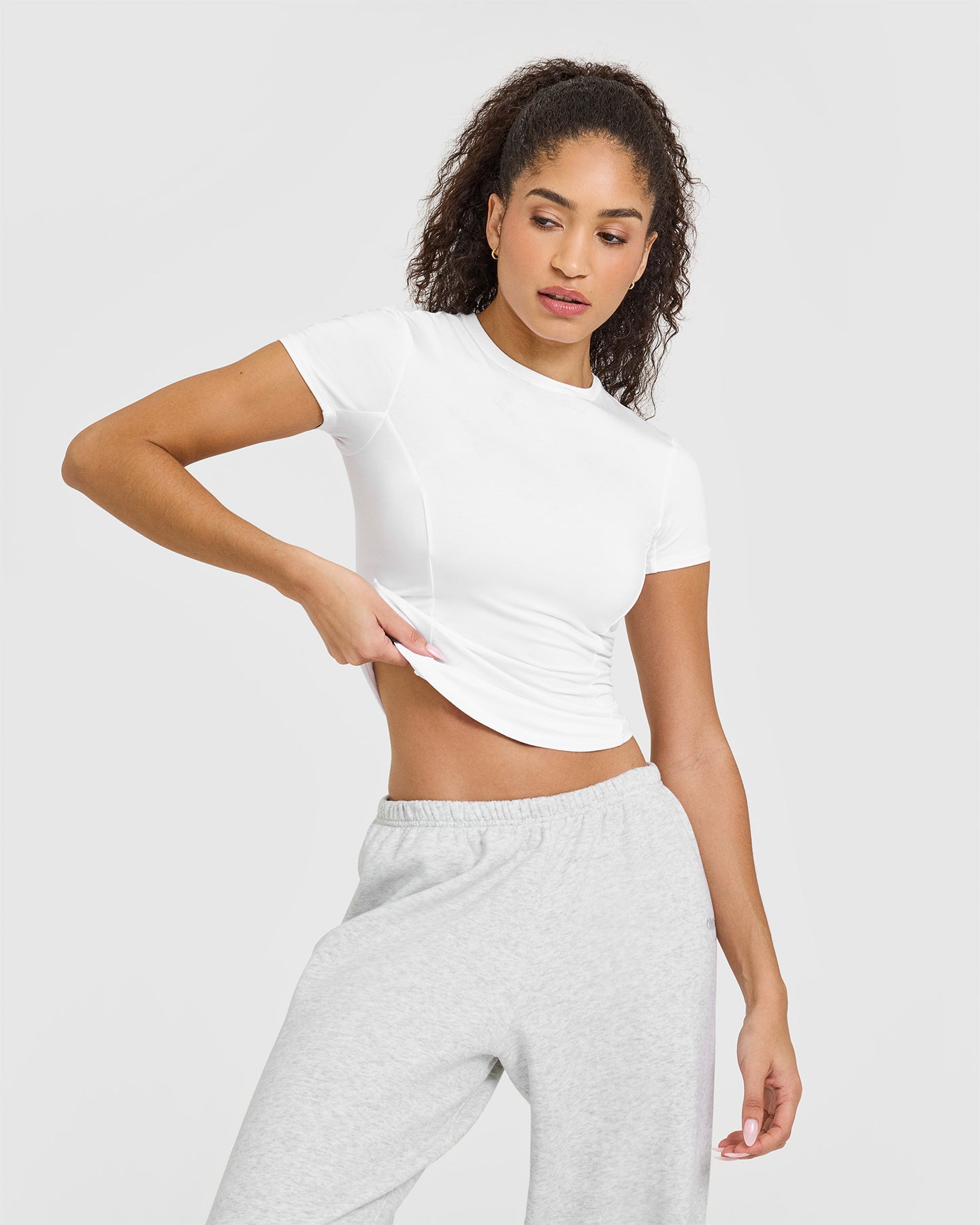Mellow™ Soft Short Sleeve T-Shirt for Men & Women | Comfortable Cotton Crewneck Tee | White | Casual Wear, Gym, Travel & Everyday Outfits
