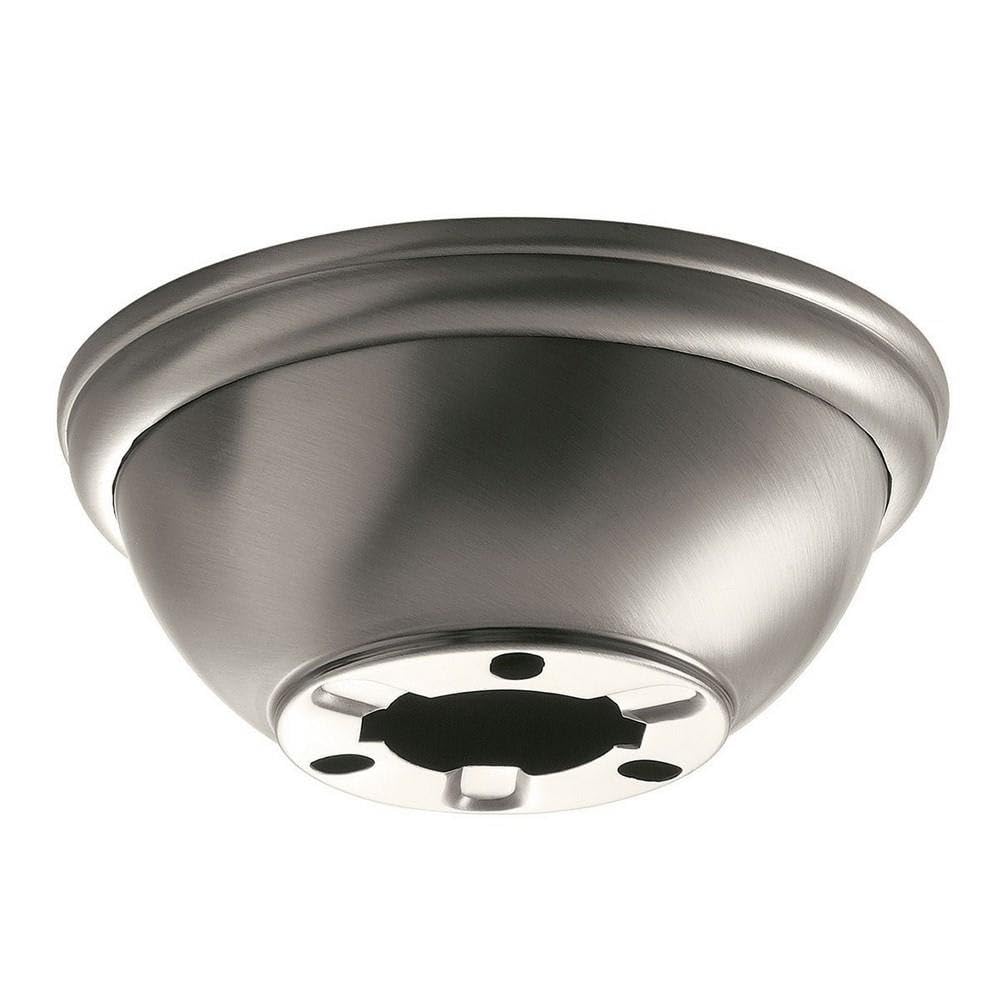 Kichler 337008AVI Flush Mount Ceiling Light Fixture Kit in Anvil Iron Finish - Perfect for Bedroom, Hallway, and Closet Lighting