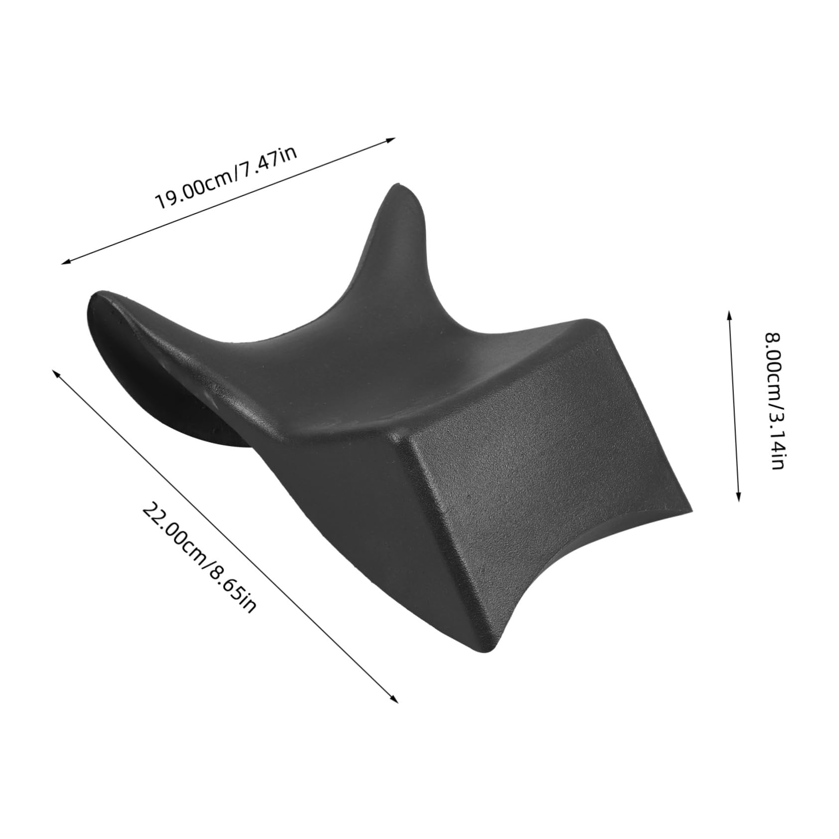 DOITOOL Salon Shampoo Bowl Pillow - Ergonomic Neck Support Cushion for Hair Washing, Spa & Beauty Treatments - Perfect for Salon, Home Use & Professional Stylists - Comfortable Head Rest with PU Leather Cover