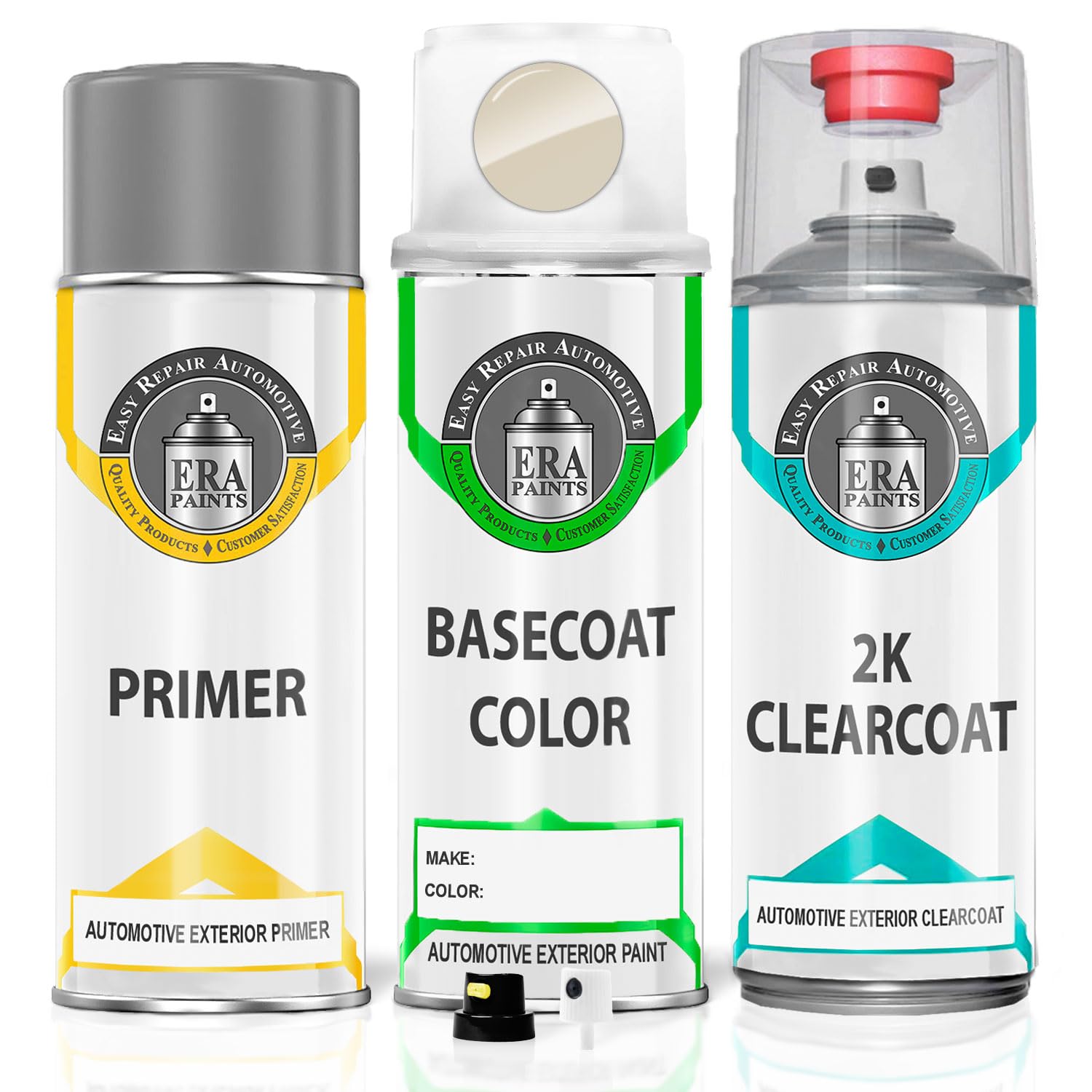 ERA Paints 850 - Pepper White Exact Match Touch Up Paint Spray for MINI Cooper (2K Premium Kit) - Perfect for Car Scratch Repair & DIY Automotive Restoration