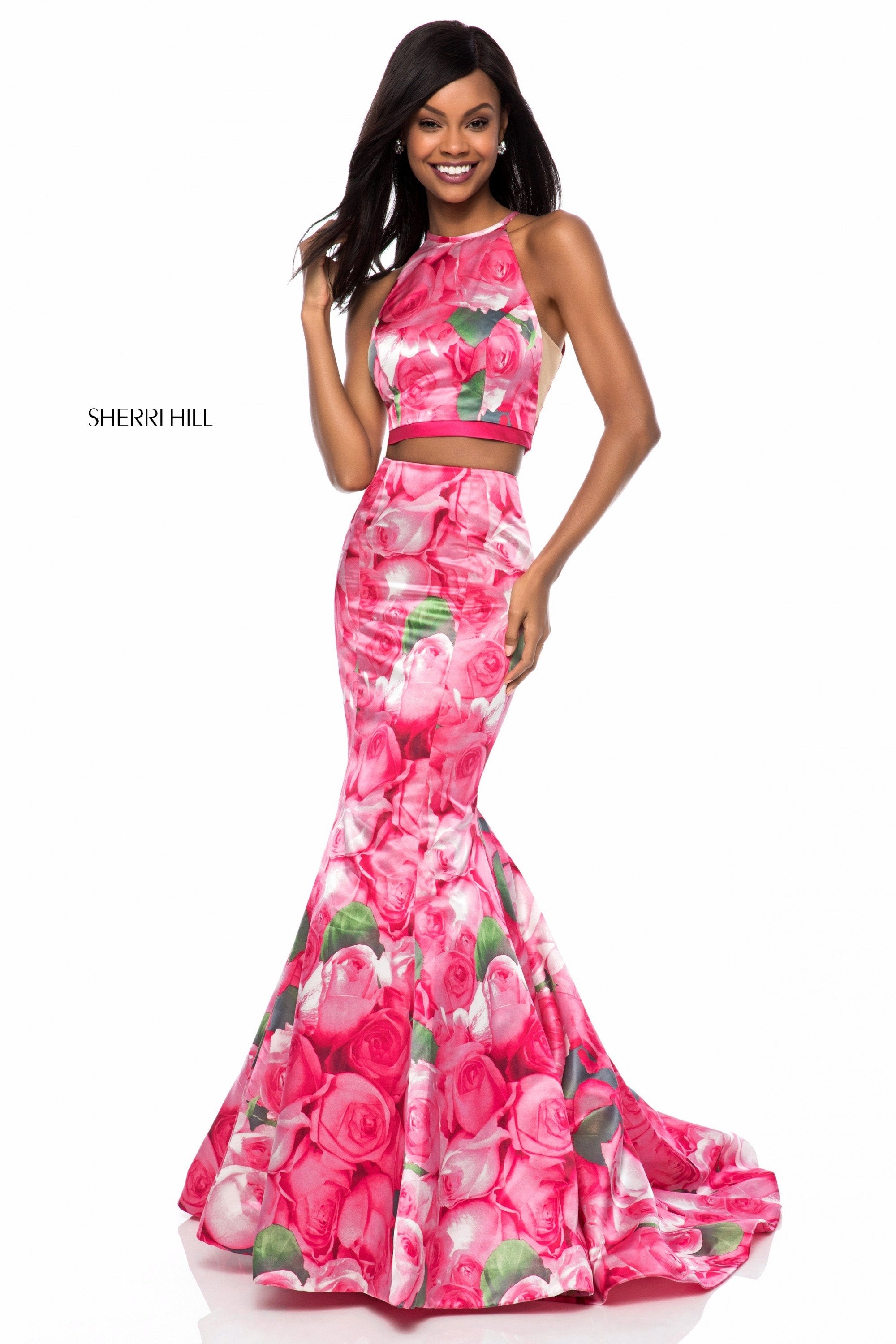 pink print