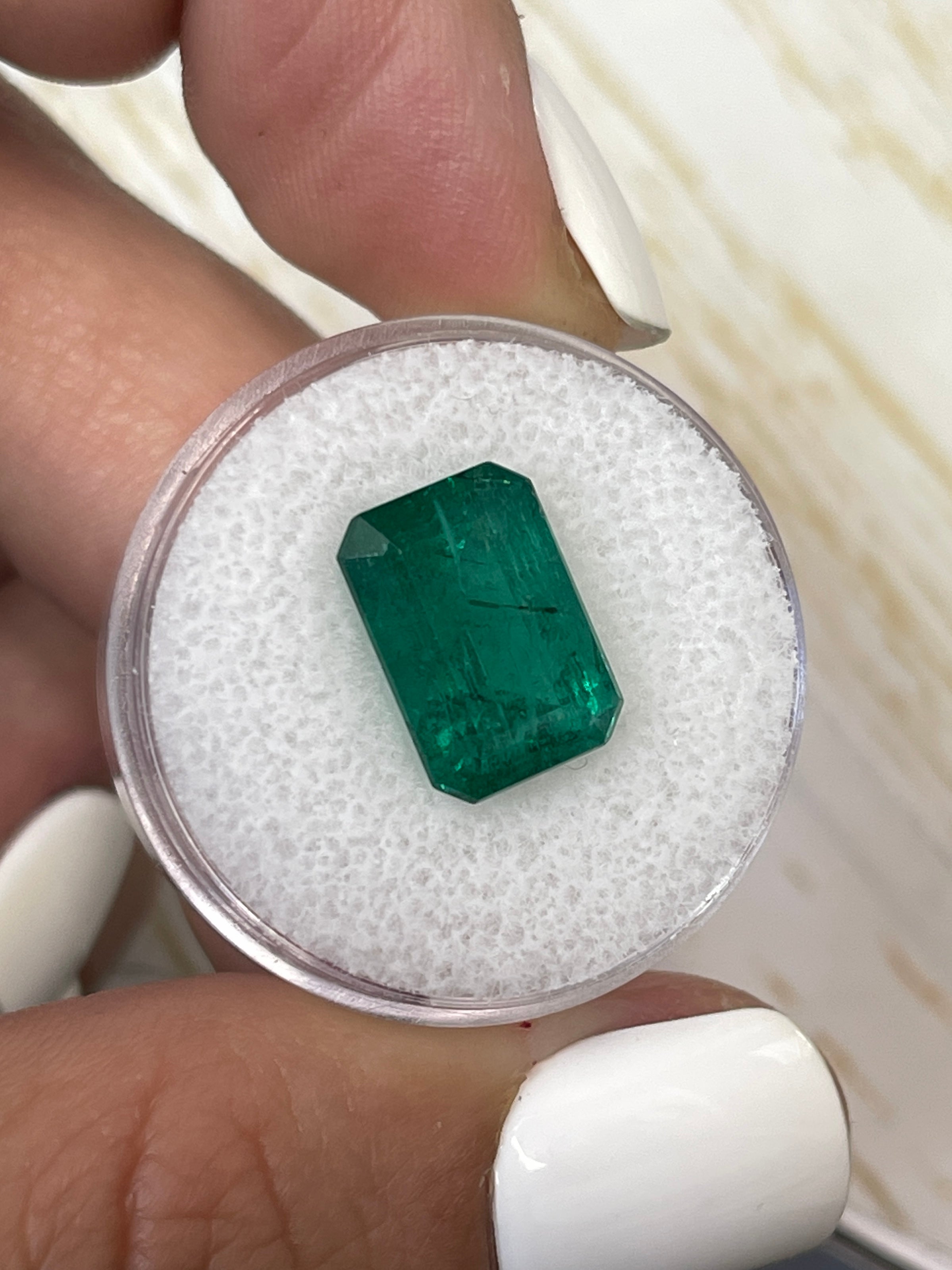 5.97 Carat 13x9mm Vivid Green Natural Loose Zambian Emerald Gemstone - Perfect for Engagement Rings, Fine Jewelry & Collector's Pieces