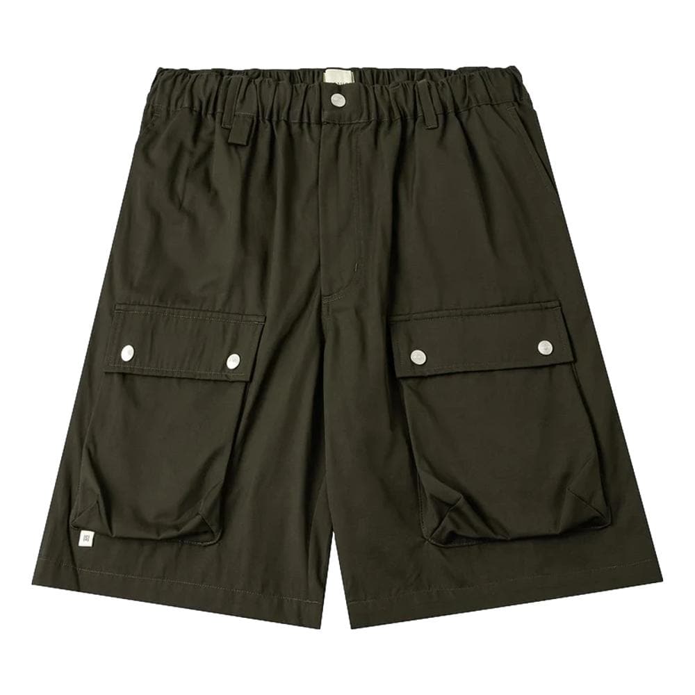 ASUSL Front Pocket Easy Shorts - Olive Green Casual Shorts for Men | Perfect for Outdoor Activities, Travel & Lounge Wear
