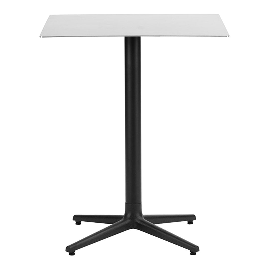 Square Outdoor Cafe Table - Durable Aluminum Alloy Bistro Table for Patio, Garden, Restaurant - Perfect for Dining, Lounging, and Outdoor Entertaining