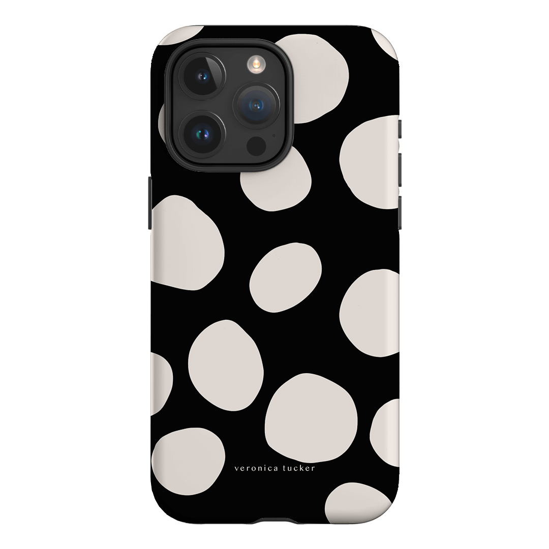 Premium Pebbles Noir Phone Case - Slim Protective Cover for iPhone & Samsung - Perfect for Everyday Use, Travel & Outdoor Activities