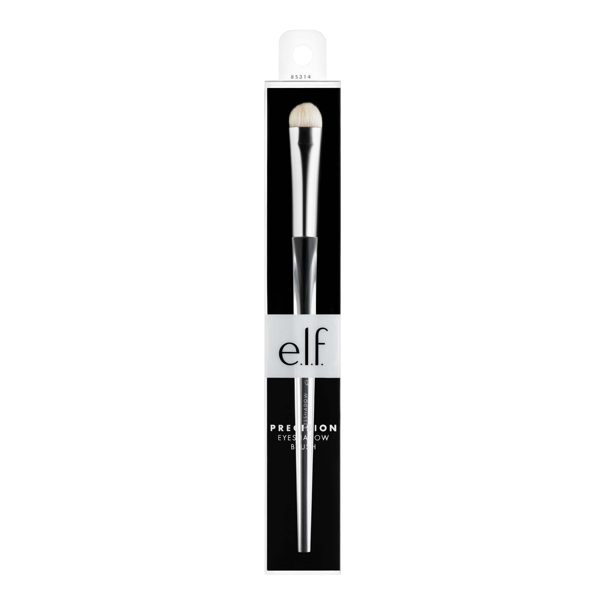 e.l.f. Precision Eyeshadow Brush - Medium Tapered Synthetic Makeup Brush for Blending, Highlighting & Contouring | Soft Luxurious Bristles, Easy to Clean | Perfect for Everyday Makeup & Professional Looks