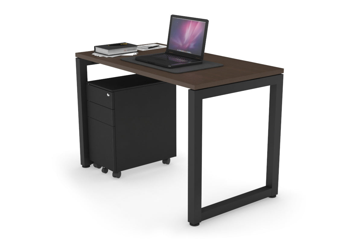 Quadro Loop Legs Office Desk - 1000L x 600W Modern Workstation for Home & Office - Perfect for Remote Work, Study & Small Spaces