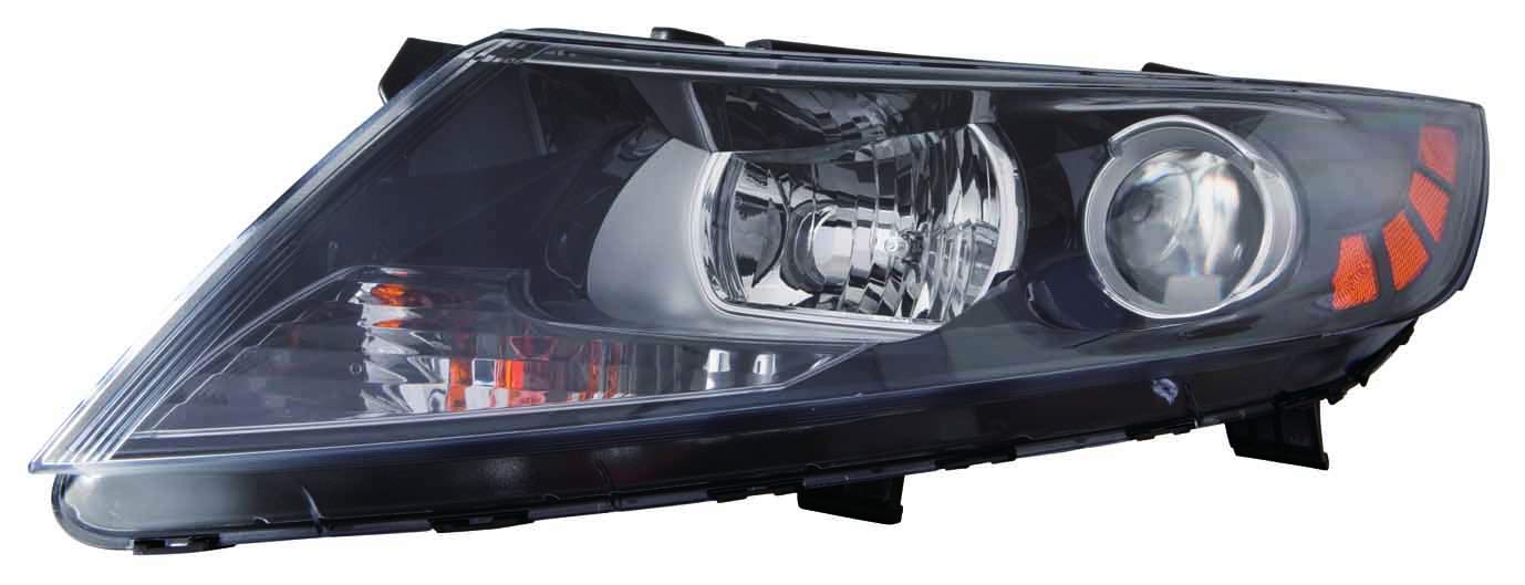 2012-2013 Kia Optima Driver Side Left Headlight Assembly Replacement - Perfect for Night Driving & Foggy Conditions