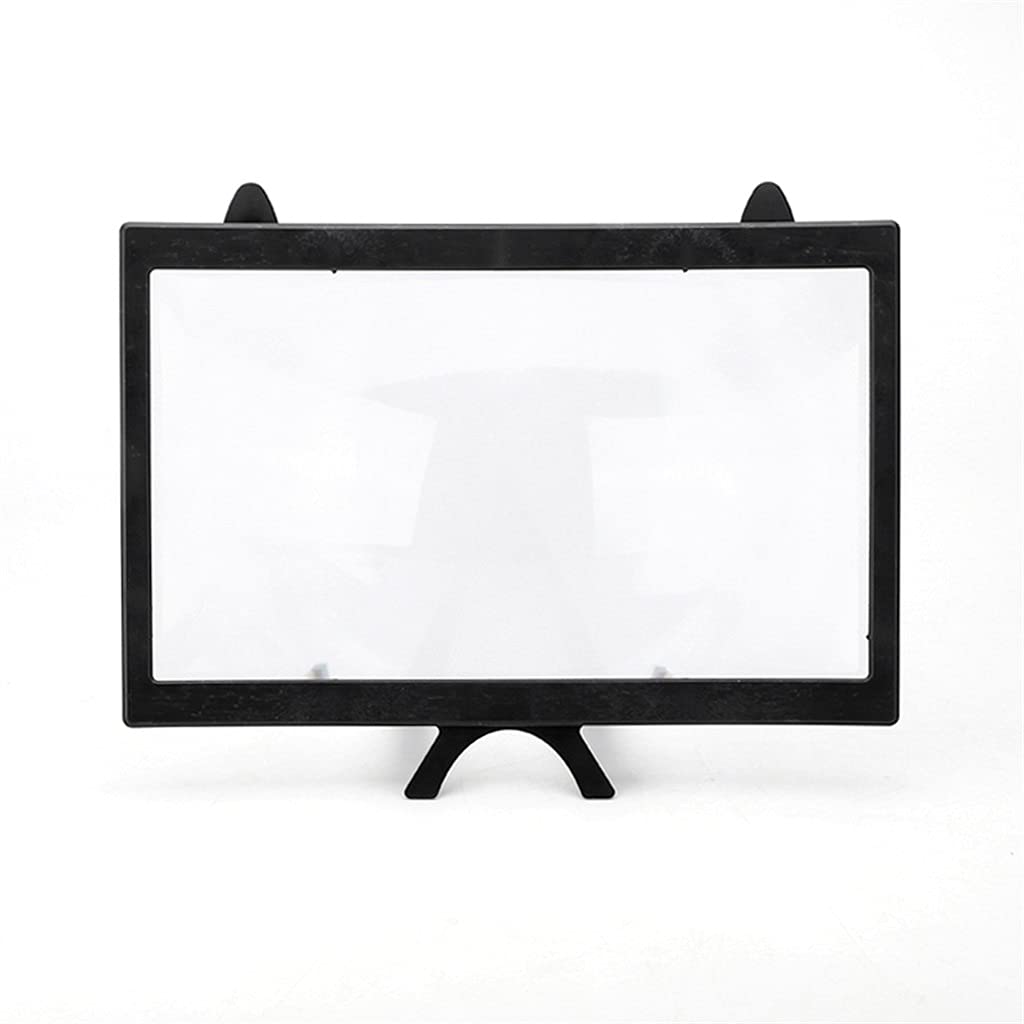 WINECO Universal 3D Mobile Phone Screen Magnifier - HD Video Amplifier & Projector with Adjustable Desktop Stand Holder | Perfect for Movie Watching, Gaming, and Presentations