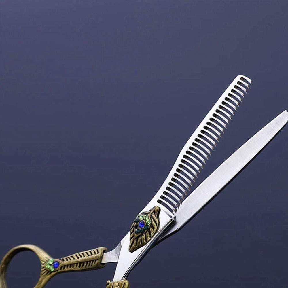 Professional Pet Grooming Scissors 20.3cm Red - Salon & Home Use for Dogs, Cats, and Small Animals - Perfect for Trimming, Shaping, and Detangling Fur