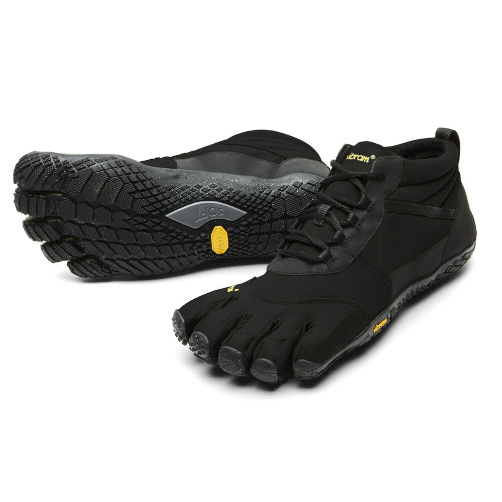 Vibram Men's V Trek Insulated Hiking Boots - Waterproof Winter Boots for Outdoor Trekking & Cold Weather Adventures