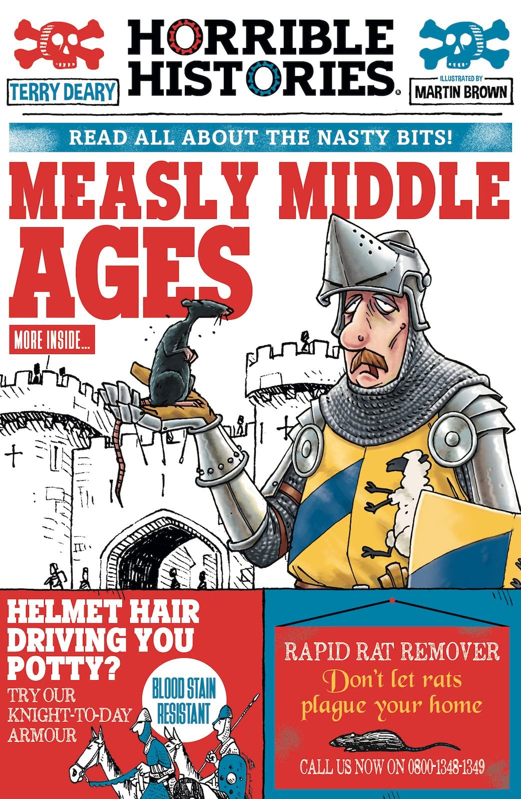 Horrible Histories: Measly Middle Ages - Educational Kids Book | Medieval History Learning for Children | Perfect for Classroom & Homeschooling