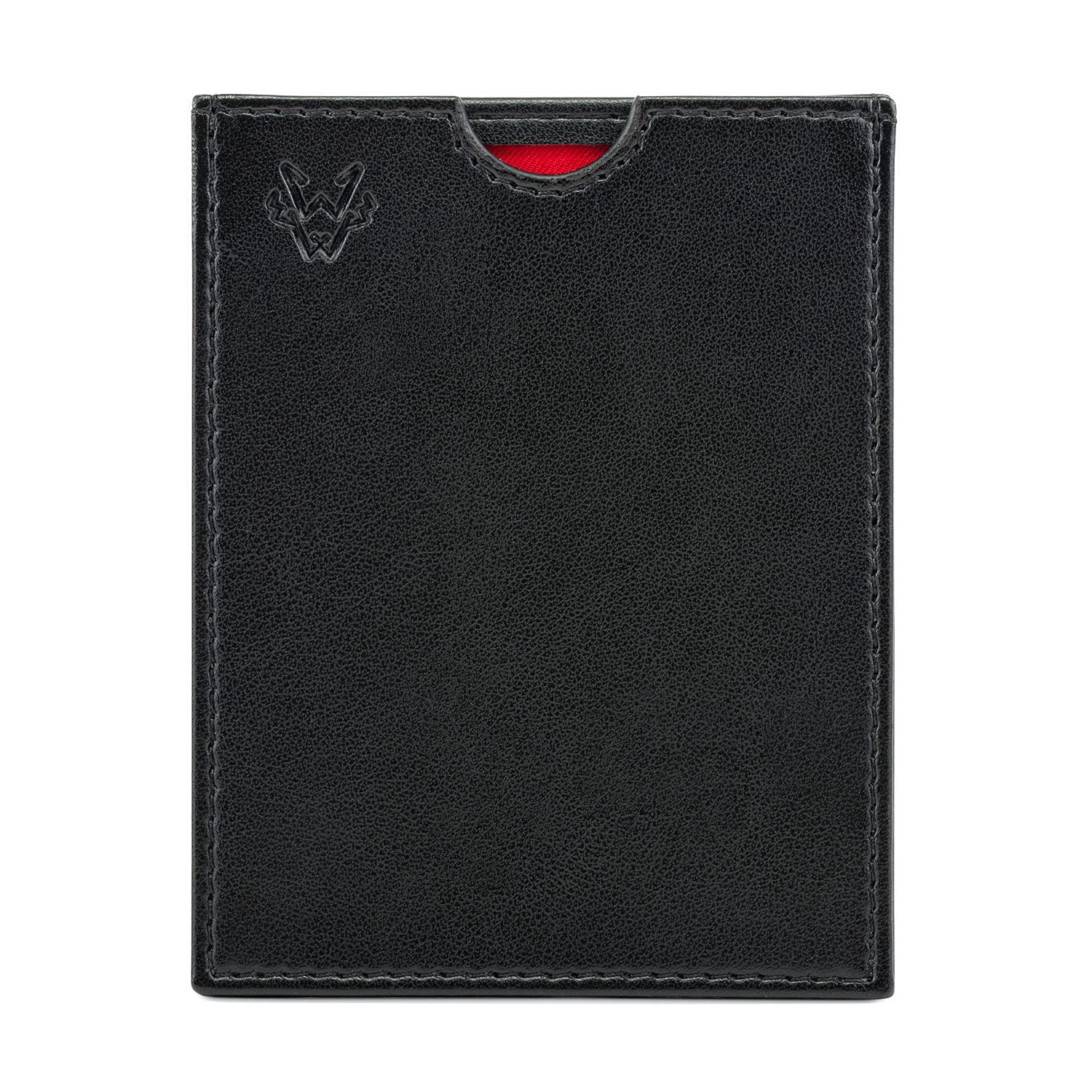 WATSON & WOLFE Vegan RFID Blocking Card Wallet - Slim Minimalist Design for Men & Women | Ethical Handmade Non-Leather Card Holder for Everyday Use, Travel & Business