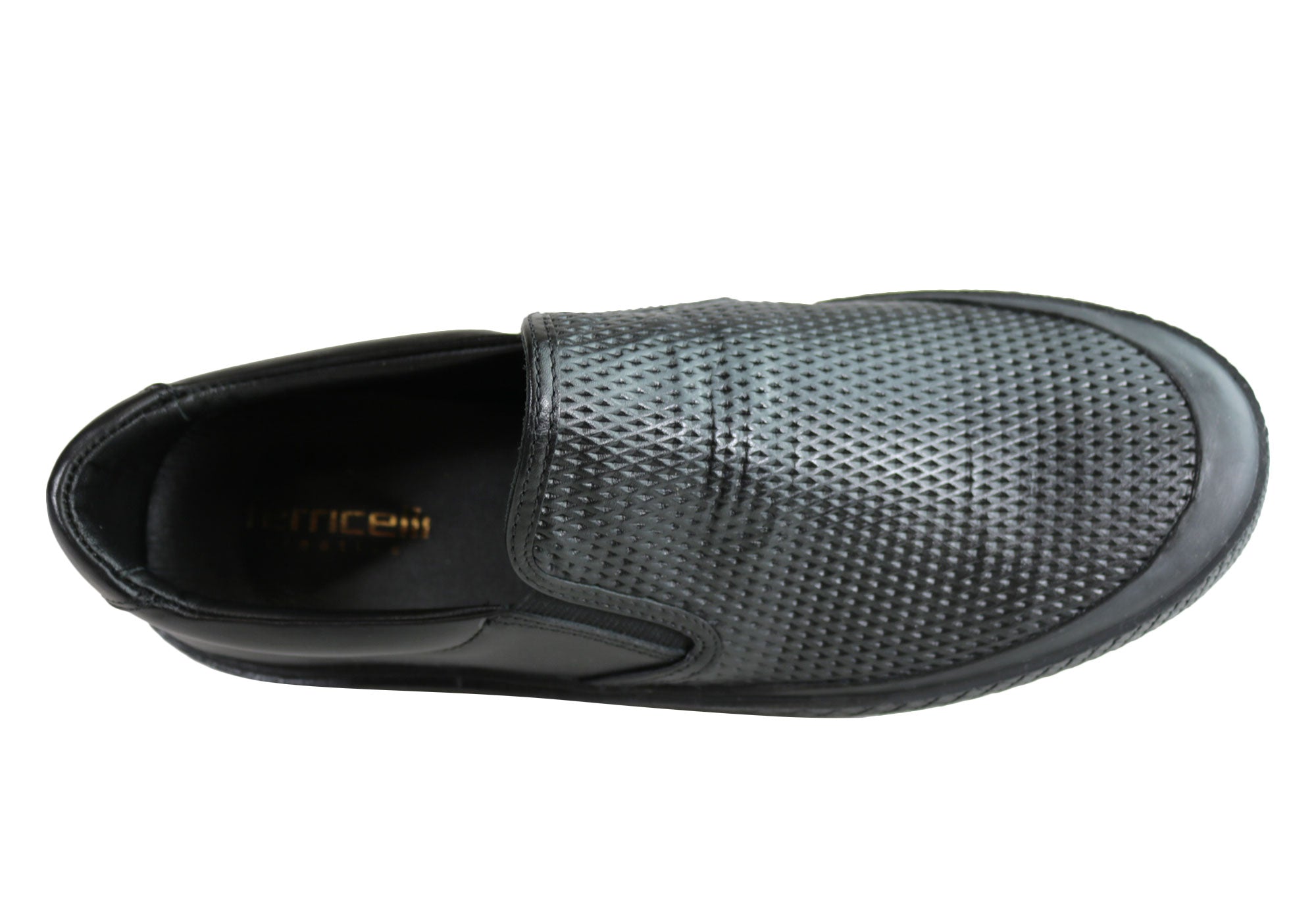 Ferricelli Justin Men's Leather Casual Shoes with Cushioning - Handmade in Brazil - Perfect for Work, Travel & Everyday Comfort