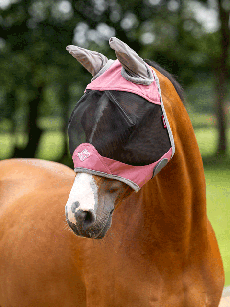 Visor Tek Half Fly Mask - Lightweight UV Protection Face Cover for Outdoor Sports, Hiking, and Cycling - Breathable & Adjustable Design