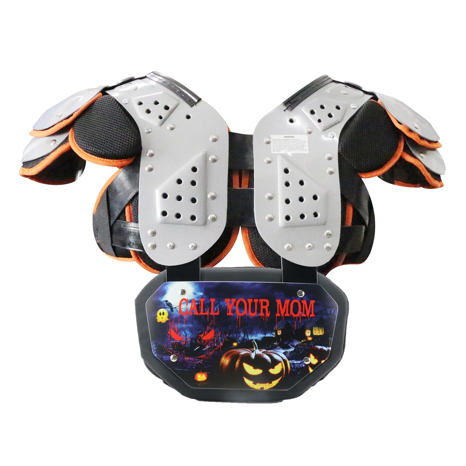 Runxrocy Football Back Plate - Adult Protective Pads for Football Players - Rear Impact Protection Gear - Perfect for Training, Games & Contact Sports Safety