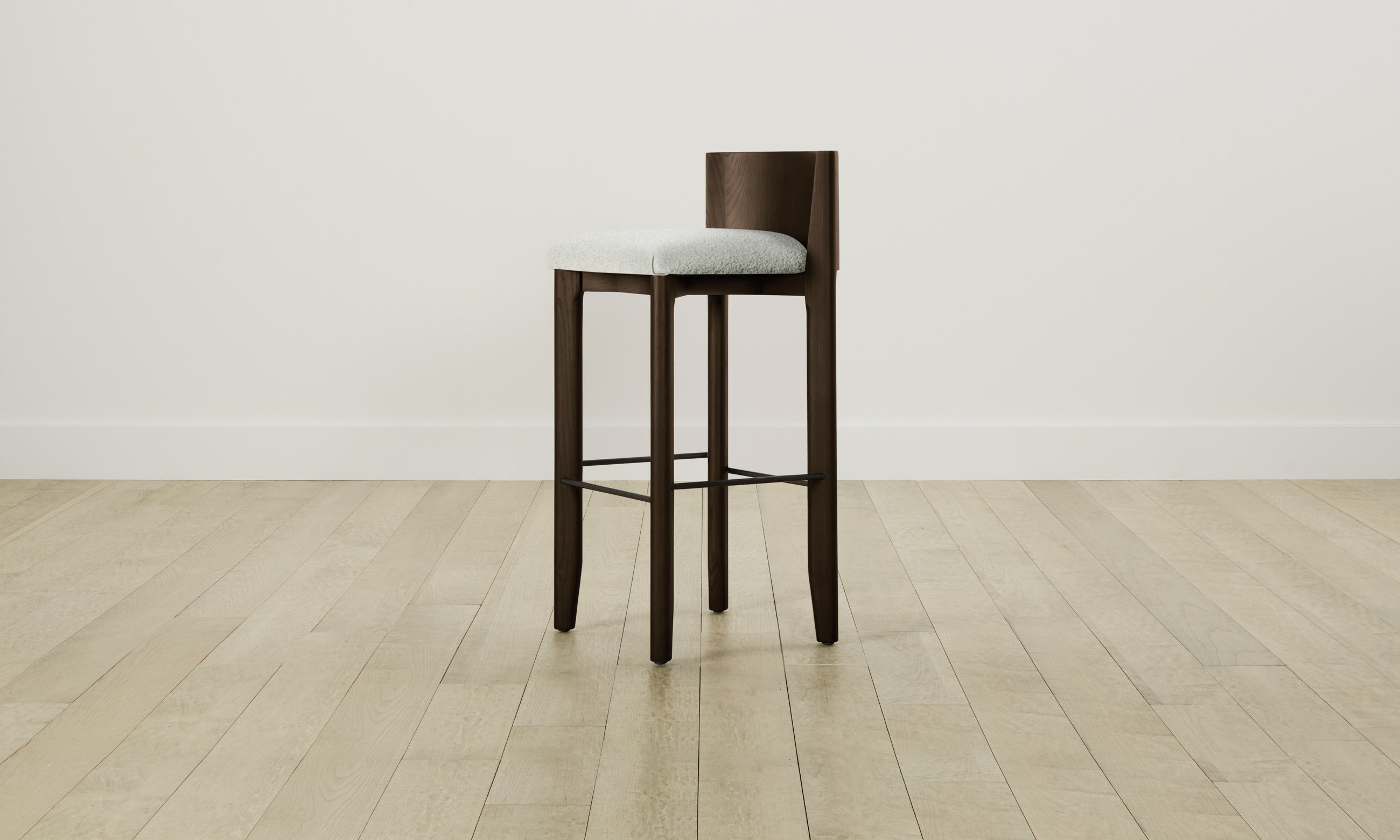 Premium Woolen Bouclé Bar Stools - The Delancey Counter Stool Set with Cliff Design | Perfect for Kitchen Islands, Breakfast Bars & Modern Dining Areas