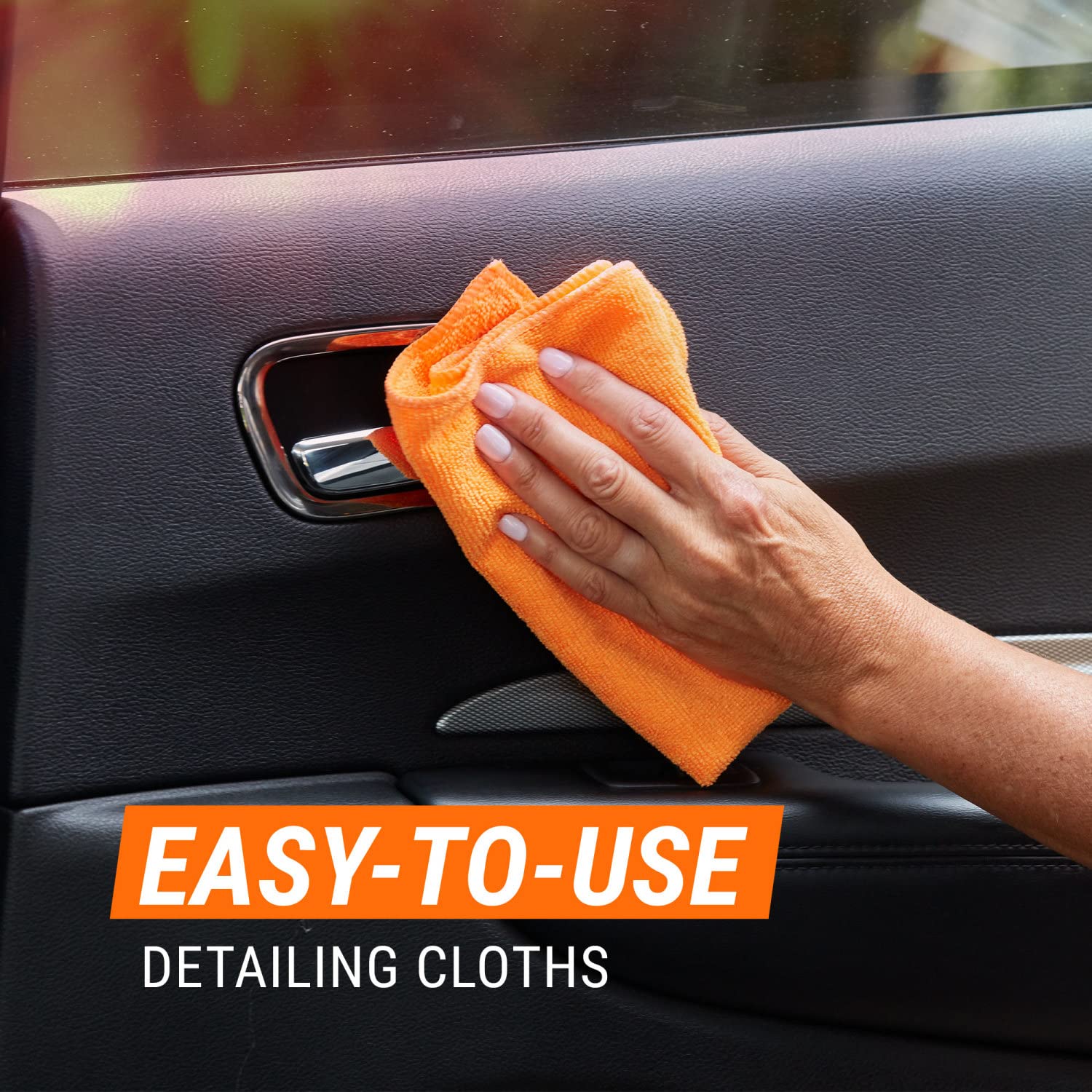 Armor All Microfiber Cleaning Towels - 24 Pack | Ultra Absorbent Multi-Purpose Car Detailing Towels | Perfect for Auto, Home & Glass Cleaning