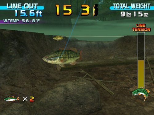 Sega Bass Fishing Game for Nintendo Wii - Realistic Fishing Simulation & Fun Family Entertainment - Perfect for Game Nights & Outdoor Enthusiasts