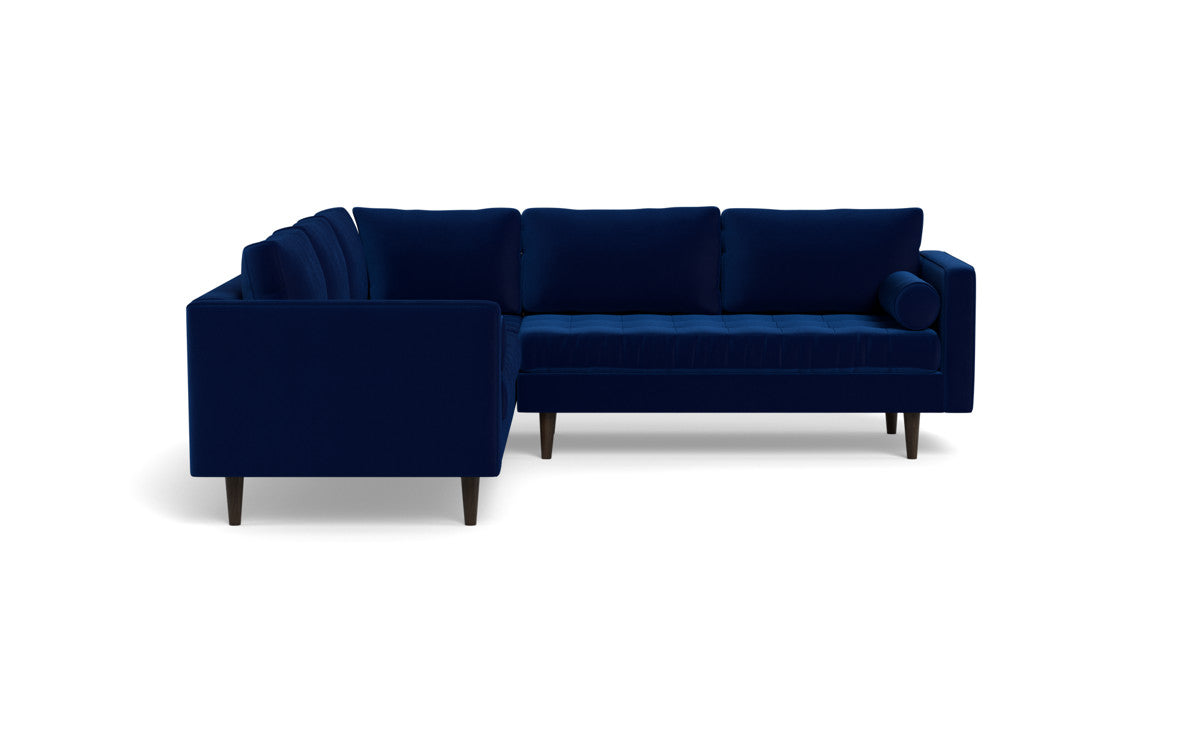 Ladybird 103 Corner Sectional Sofa - Modern L-Shaped Couch for Living Room, Family Room & Small Spaces | Comfortable Fabric Upholstery, Sturdy Frame | Perfect for Apartments, Condos & Home Theater Seating
