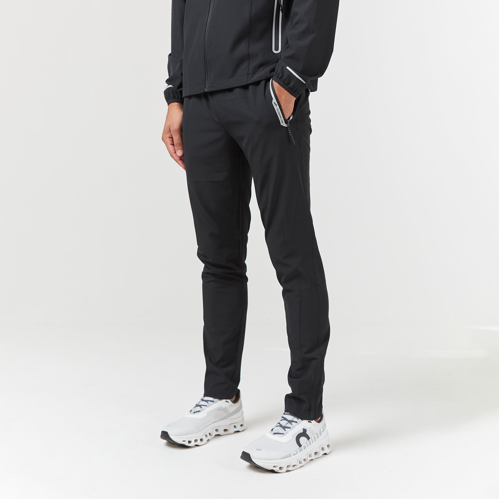 Tech Pocket Tracksuit for Men & Women | Comfortable Black Jogging Suit | Perfect for Gym, Running, Yoga & Casual Wear