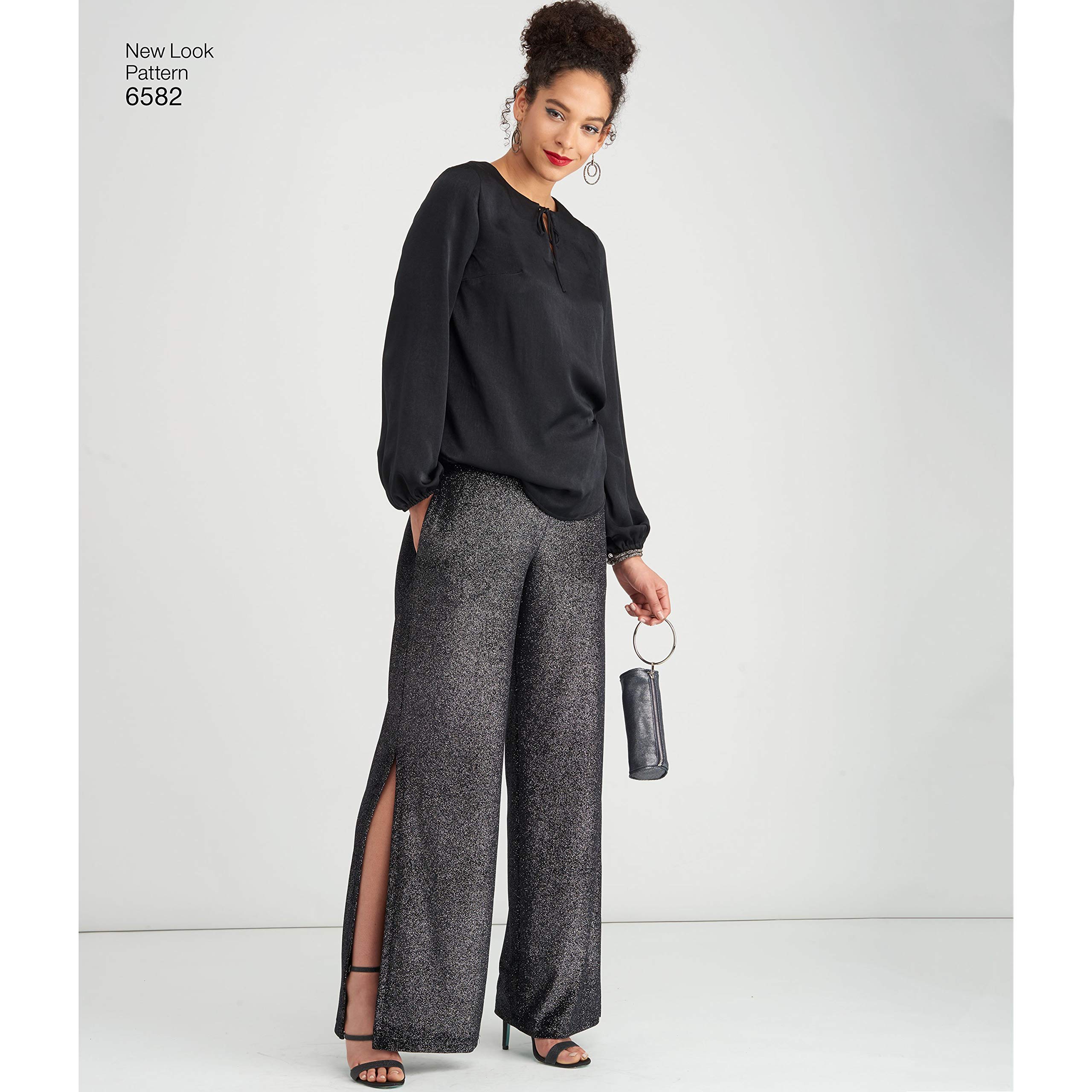 New Look Sewing Pattern - Paper, White, Sizes 38-46 | DIY Dressmaking, Costume Design & Fashion Projects for Beginners to Advanced