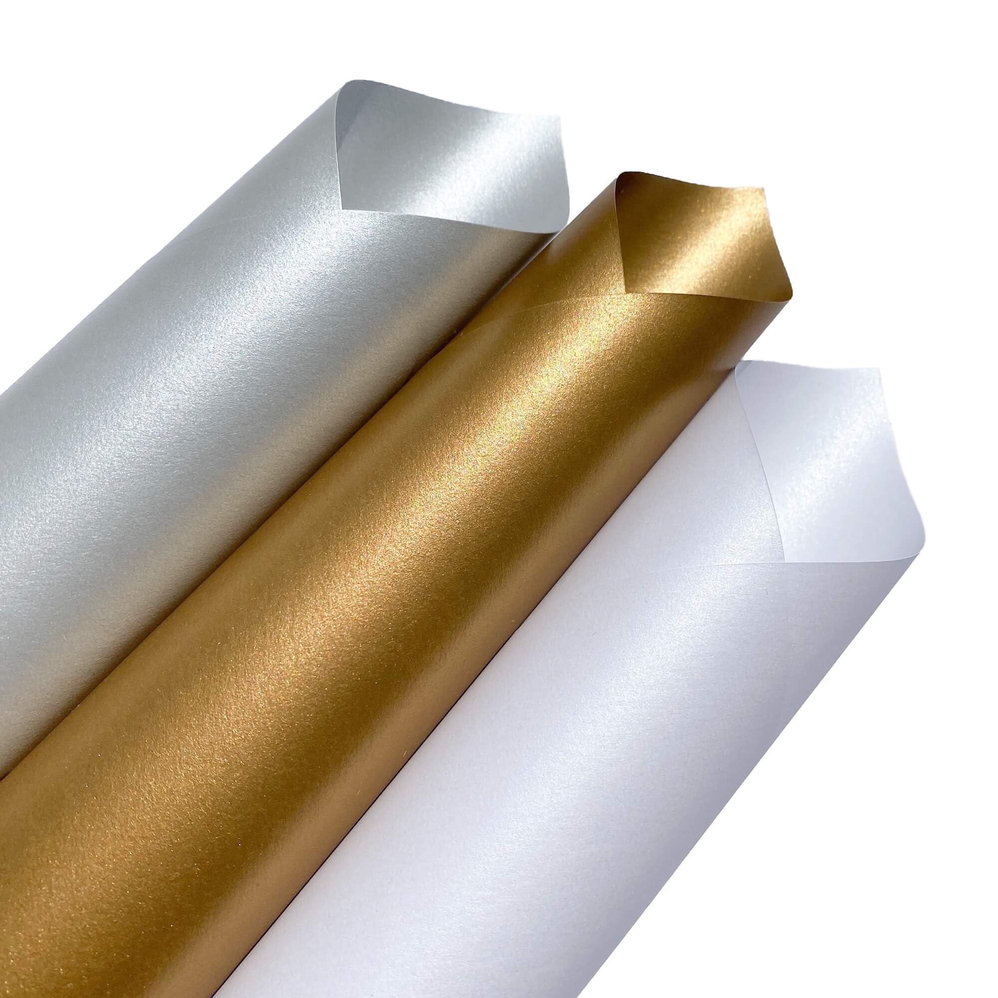 Premium Stardream Silver Cardstock Paper - 8.5 x 11 Inches, 81 lb (120 GSM) - Pearlescent Lightweight Text Paper for Scrapbooking, Invitations & Crafting - 50 Sheets - Perfect for DIY Projects, Greeting Cards & Wedding Stationery