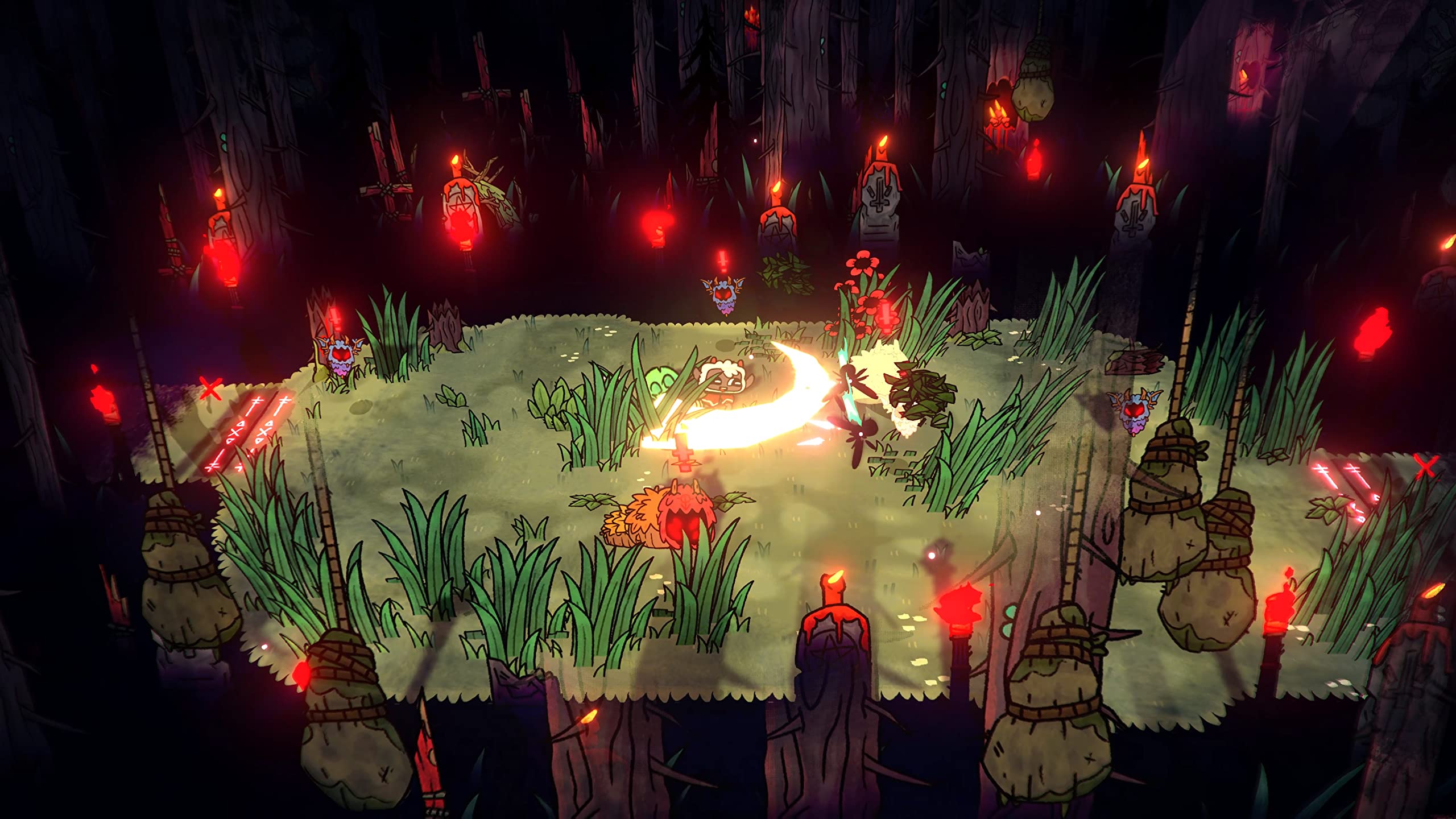 Cult of the Lamb Deluxe Edition for PS5 - Dark Fantasy Adventure Game with Exclusive Content | Perfect for Horror & Indie Game Fans