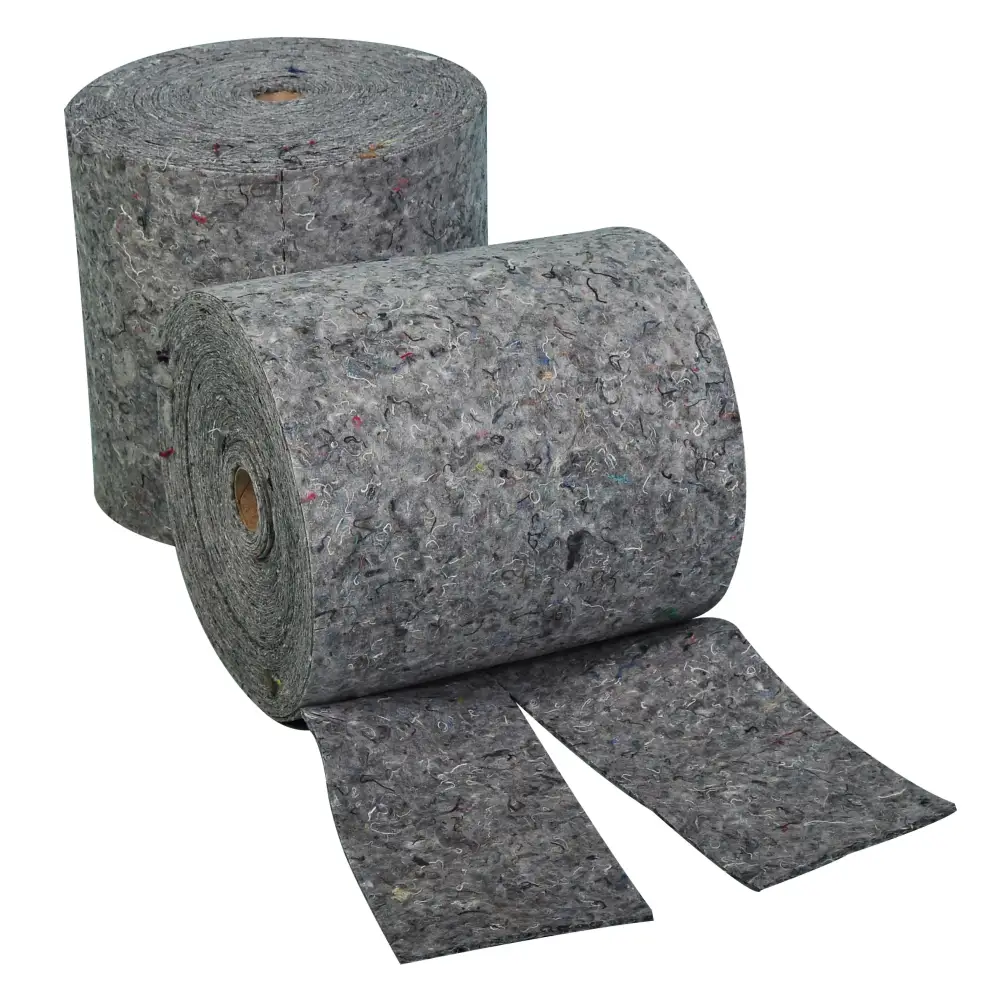 EVO Recycled Absorbent Rolls - Eco-Friendly Spill Control for Industrial & Automotive Use - High Absorbency Oil & Chemical Spill Cleanup