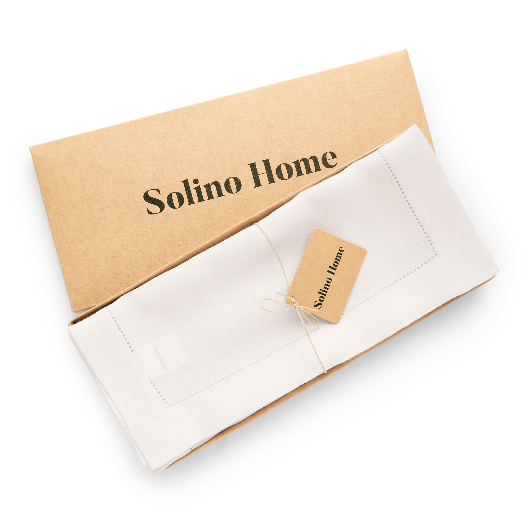 Sonoma Hemstitch Table Runner - Elegant Linen Table Decor for Dining & Special Occasions | Perfect for Weddings, Holidays & Home Decor