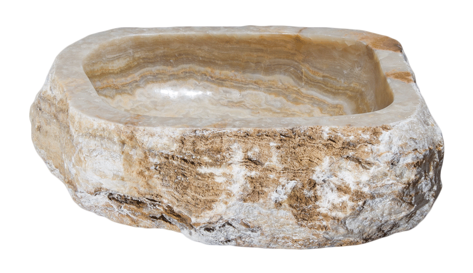 Premium Black Onyx Vessel Sink - Modern Bathroom Vanity Sink for Luxury Homes & Spa Retreats | Perfect for Master Bathrooms, Powder Rooms & Upscale Hotel Renovations