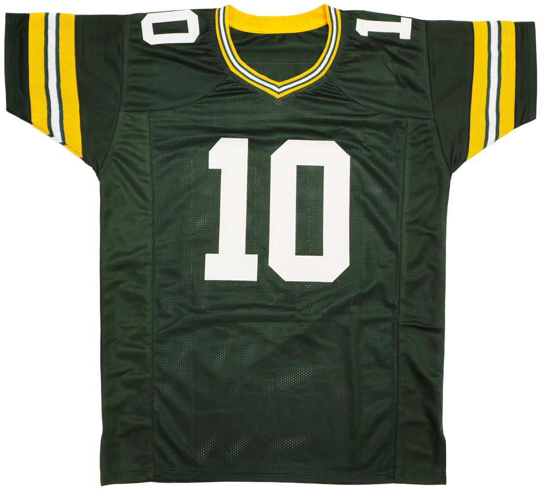 Jordan Love Green Bay Packers Autographed Football Jersey - Authentic Signed NFL Jersey for Collectors & Fans - Perfect for Game Day, Memorabilia Displays & Gifts