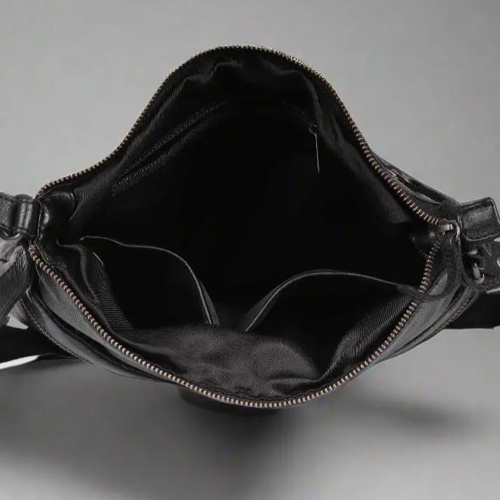 MET Genuine Leather Crossbody Bag for Women with Dual Zipper Pockets - Perfect for Travel, Work & Everyday Use