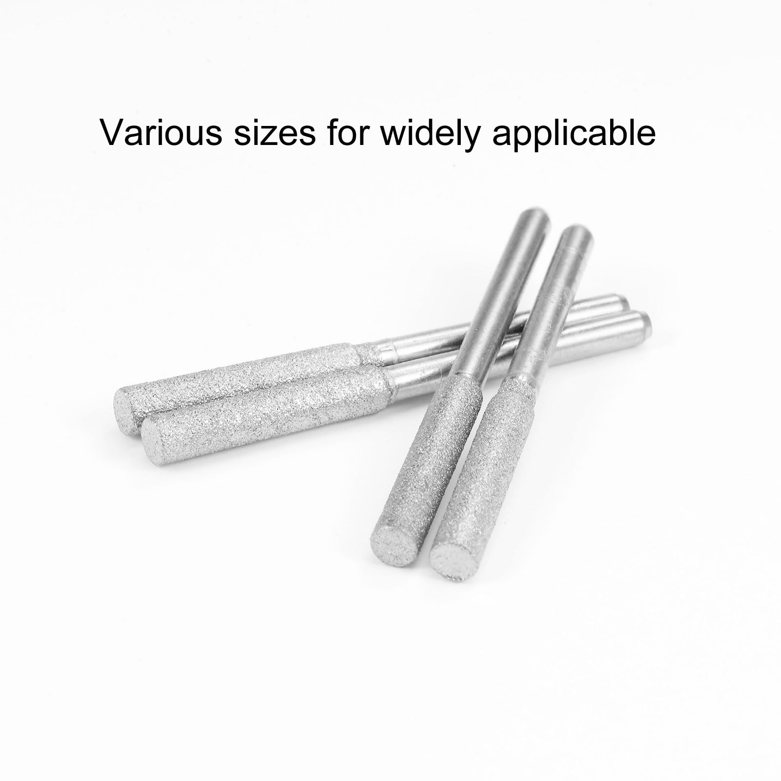 HARFINGTON 2-Pack (12-Piece) Diamond Coated Chainsaw Sharpener Bits - 3/16