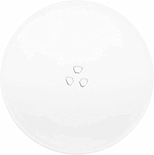 GE WB49X10129 Microwave Glass Turntable Tray Replacement - Compatible with General Electric Microwaves - Durable & Easy to Clean for Everyday Cooking & Reheating