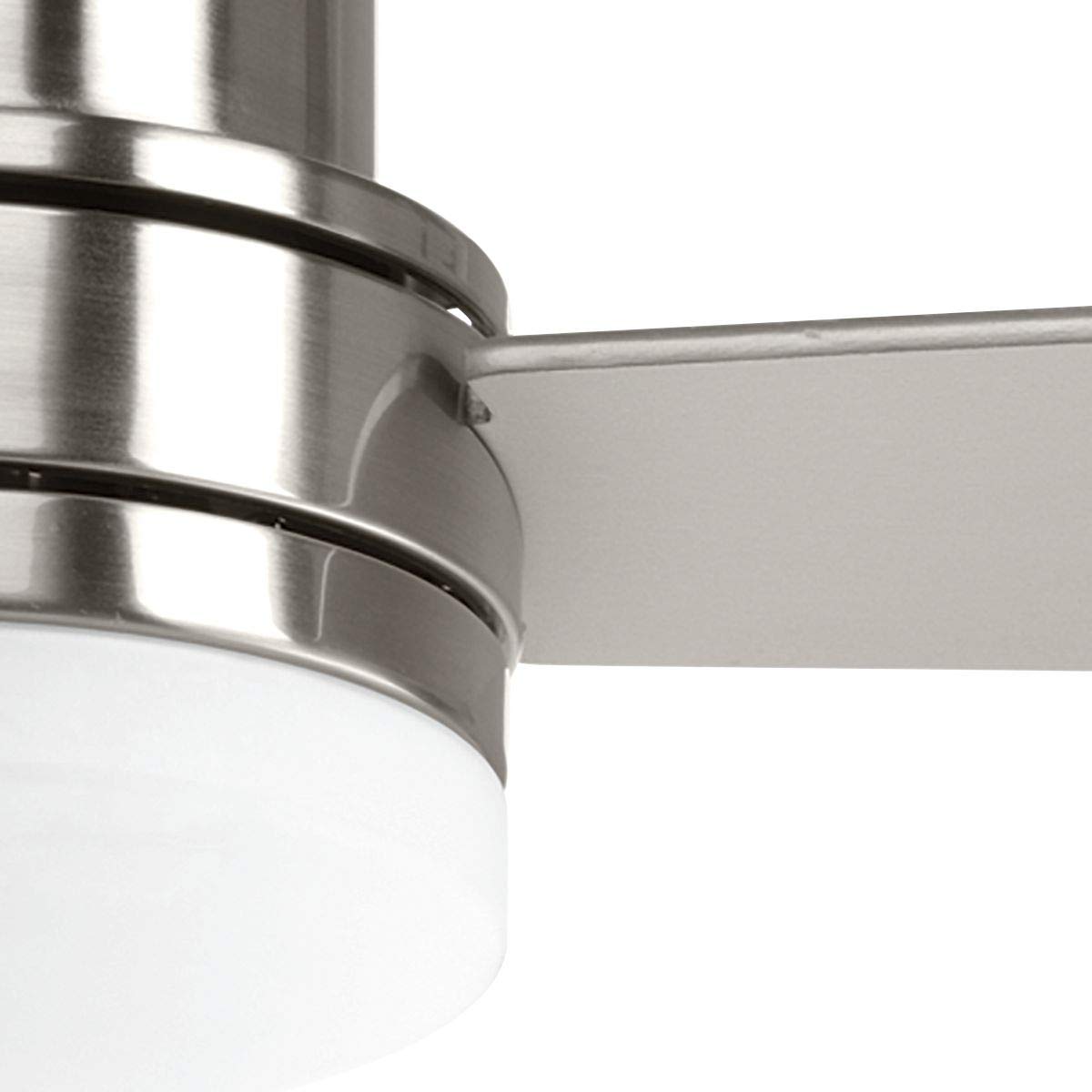 Progress Lighting P2556-0930K Trevina II Ceiling Fan with Light Kit - 52 Inch Brushed Nickel Finish, 15.75