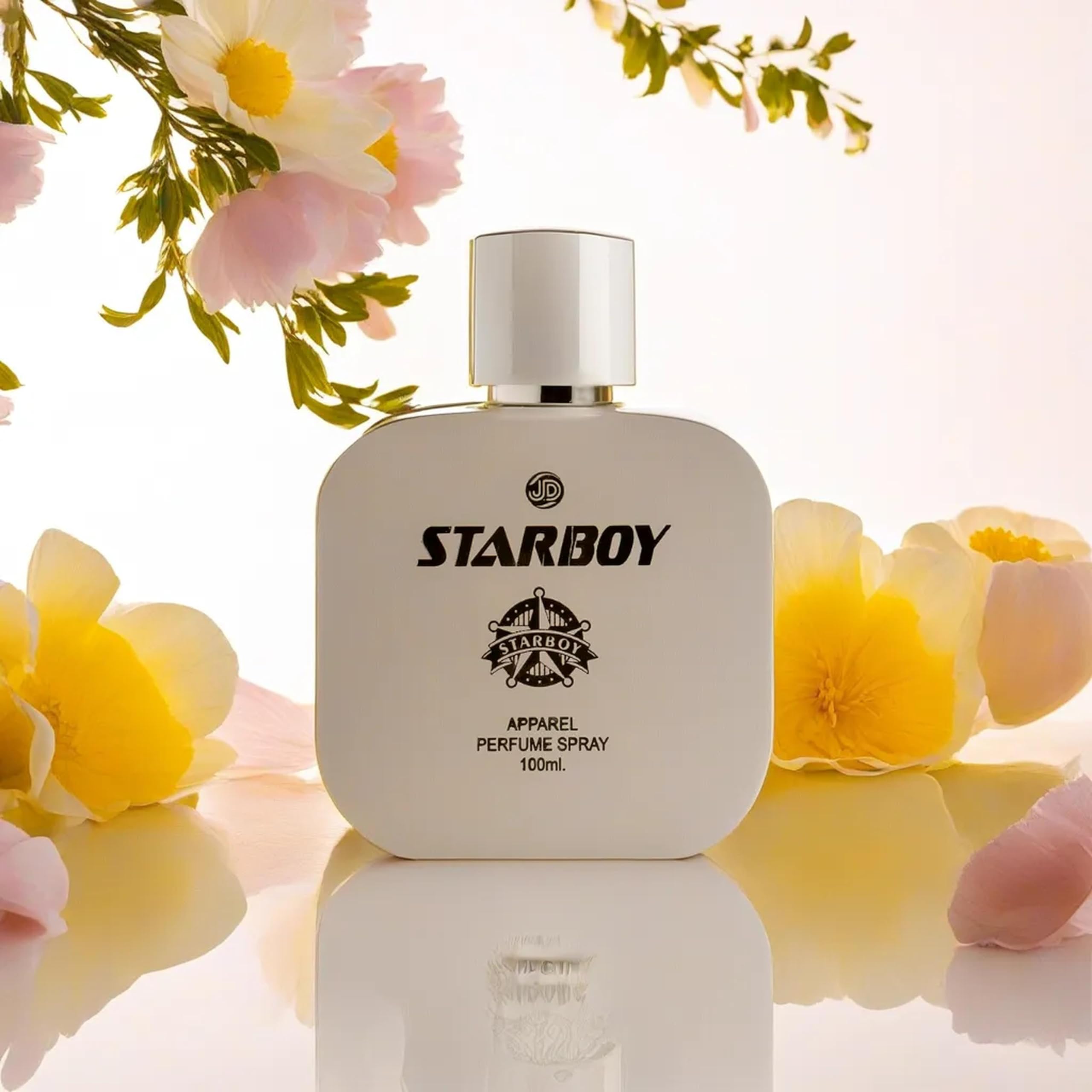 Premium Unisex Long-Lasting Fragrance Perfume for Men & Women - 100ml | STAR BOY WHITE by JD INTERNATIONAL | Perfect for Daily Wear, Date Nights & Special Occasions