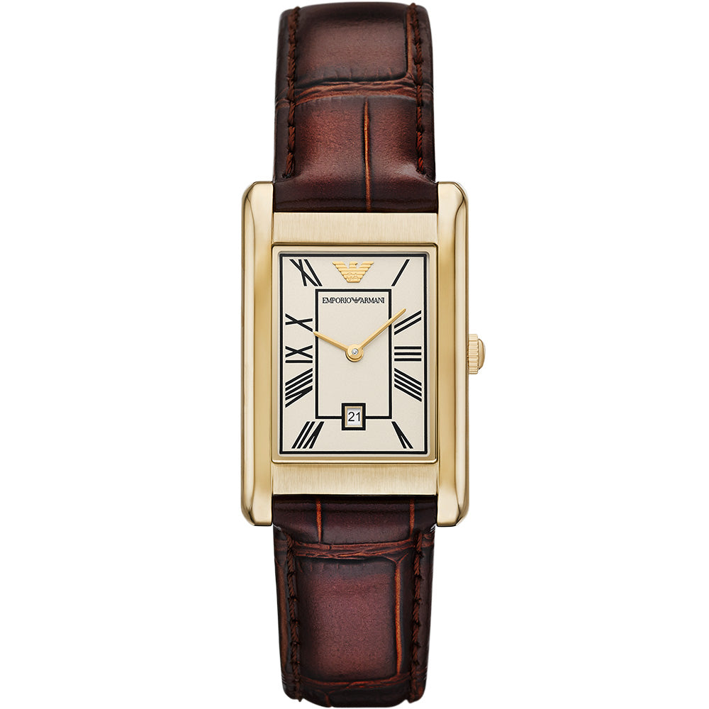 Emporio Armani Gino AR11665 Men's Watch - Luxury Stainless Steel Chronograph for Business & Formal Occasions