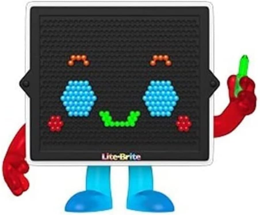 Hasbro Lite Brite Classic Toy - Creative Light Pegboard Art Set for Kids Ages 4+ | Perfect for Bedroom Decor, Birthday Gifts & Sensory Play Activities