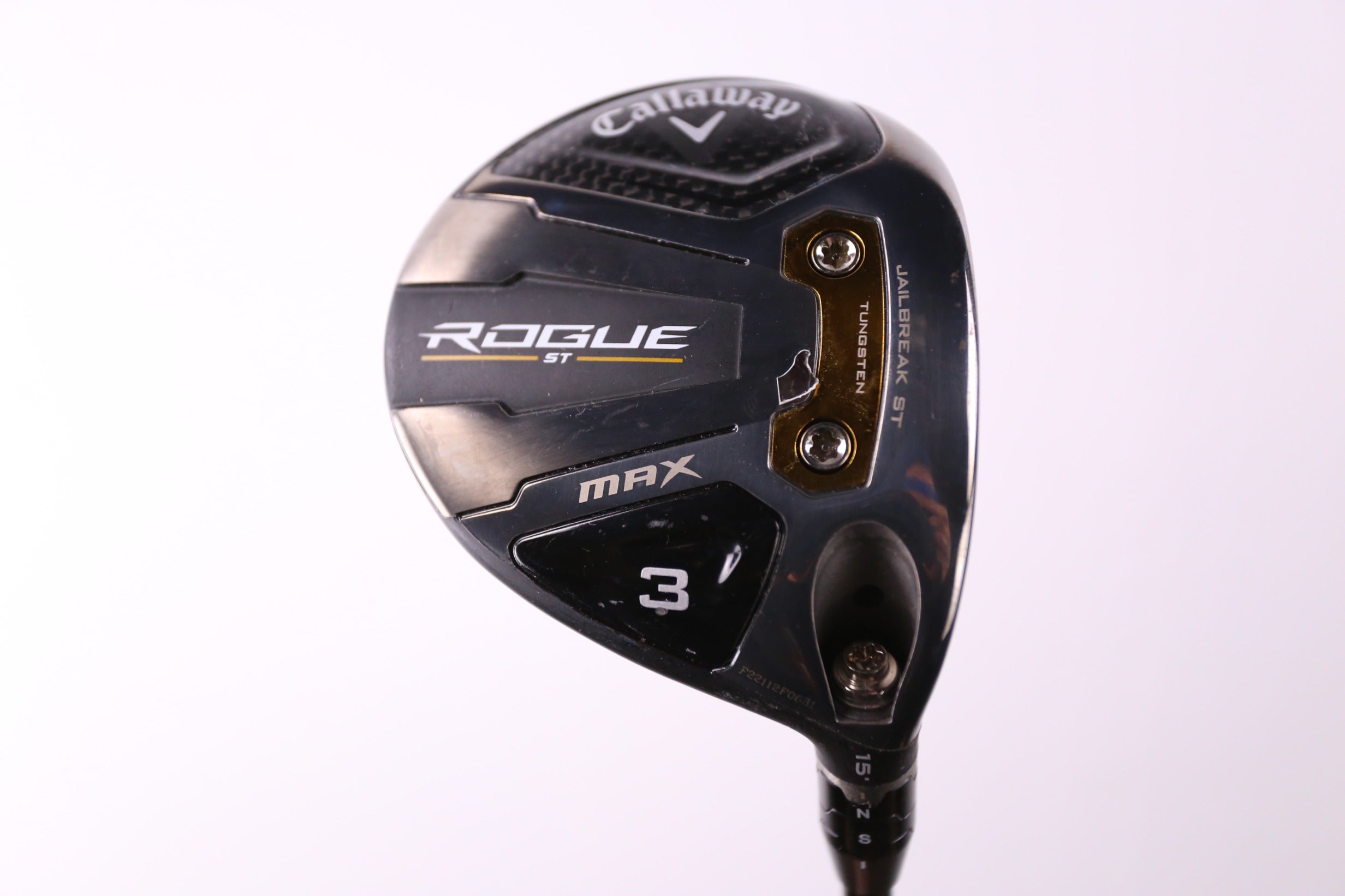 Used Callaway Rogue ST MAX 3 Wood Golf Club - Right Handed 15° Regular Flex for Men - Perfect for Fairway Shots & Long Drives