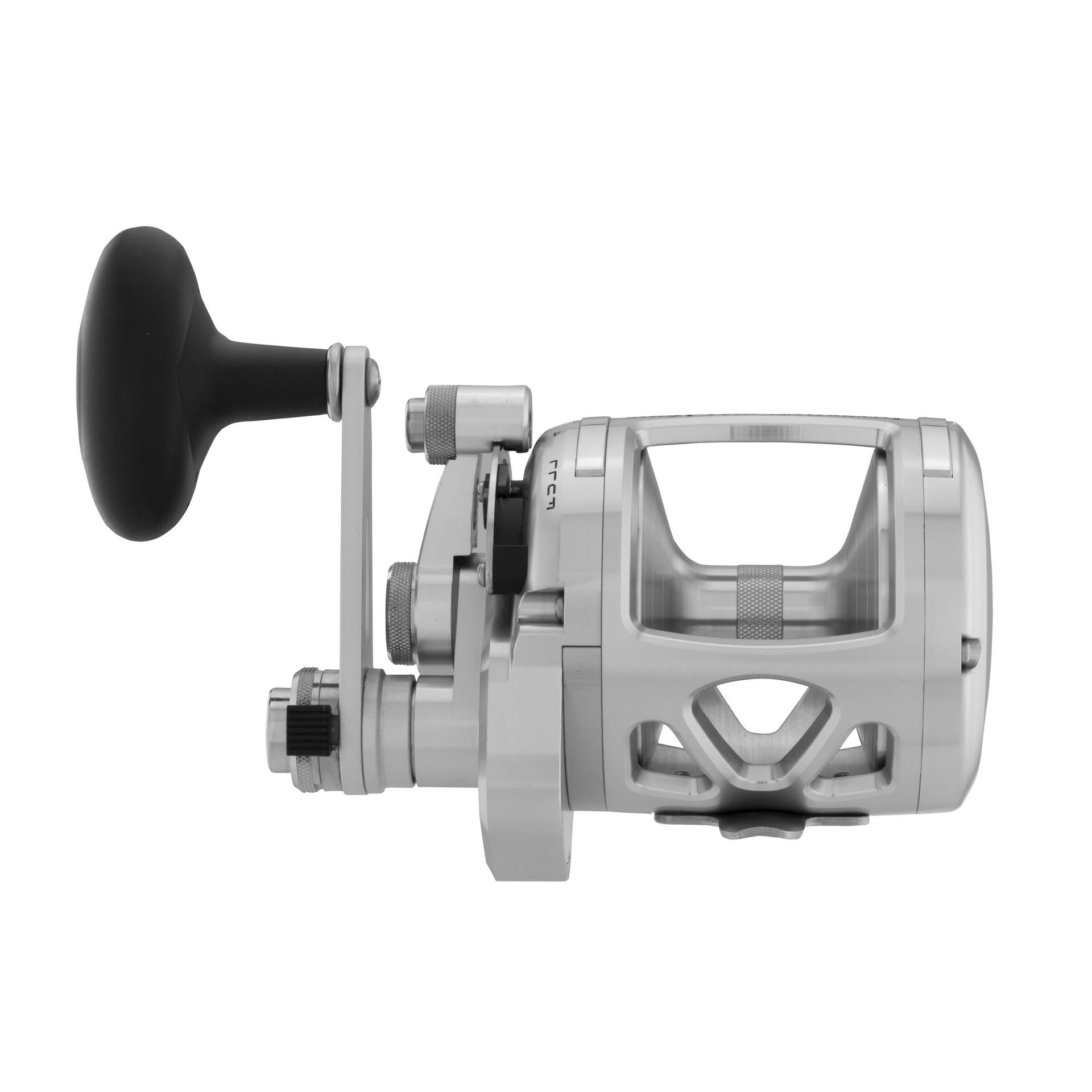 International® VIS Two Speed Conventional Fishing Reel - Saltwater & Freshwater Angling Gear for Offshore & Inshore Fishing